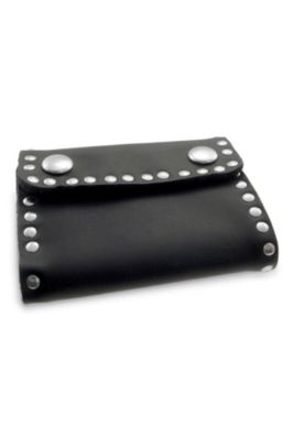 Studded Leather Wallet