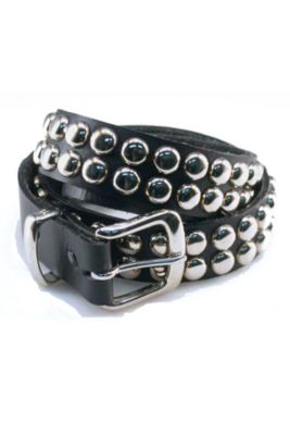Studded Leather Belt