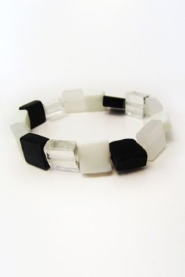 Rave® Retro B*Ch Glass Beads Bracelet