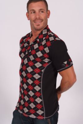 Pistol Pete ® Checkers S/S Polo Shirt