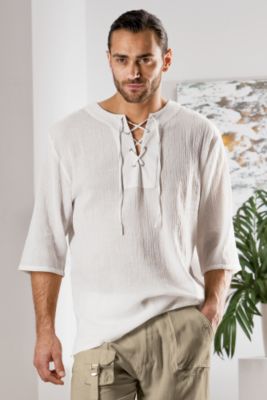 Bay Lace-Up Tunic