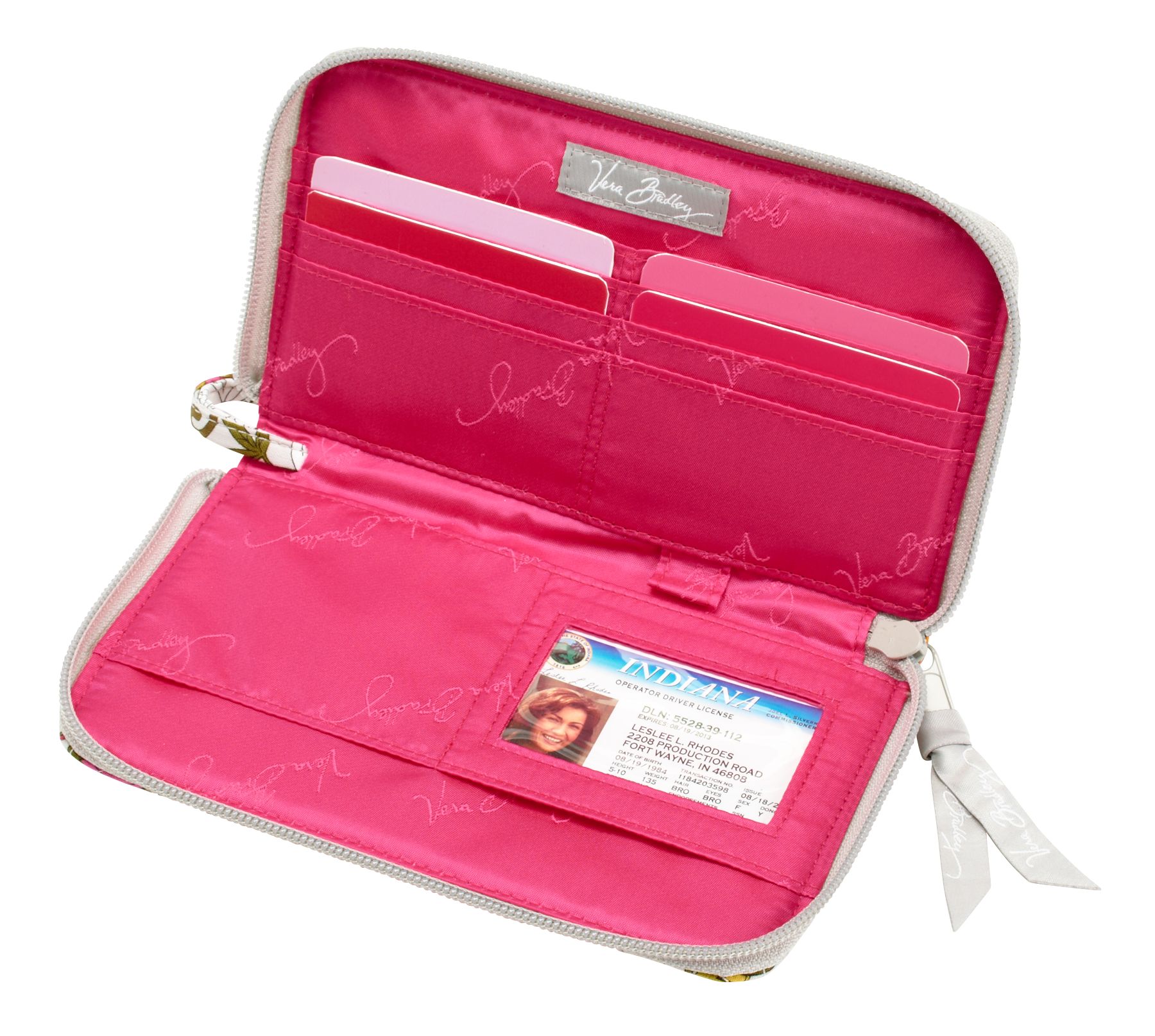 Vera Bradley ZipAround Wallet eBay