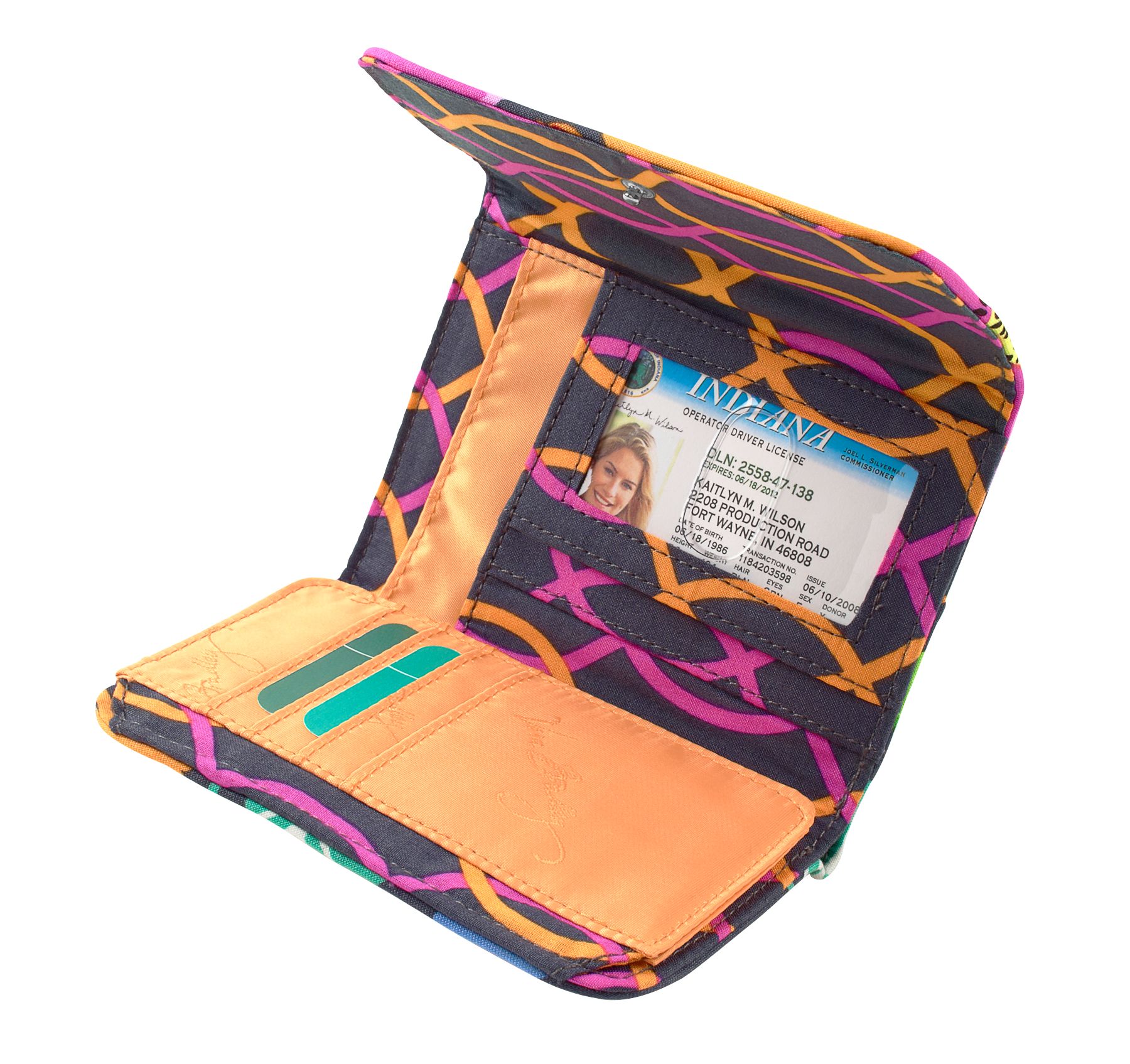 Vera Bradley Euro Wallet eBay