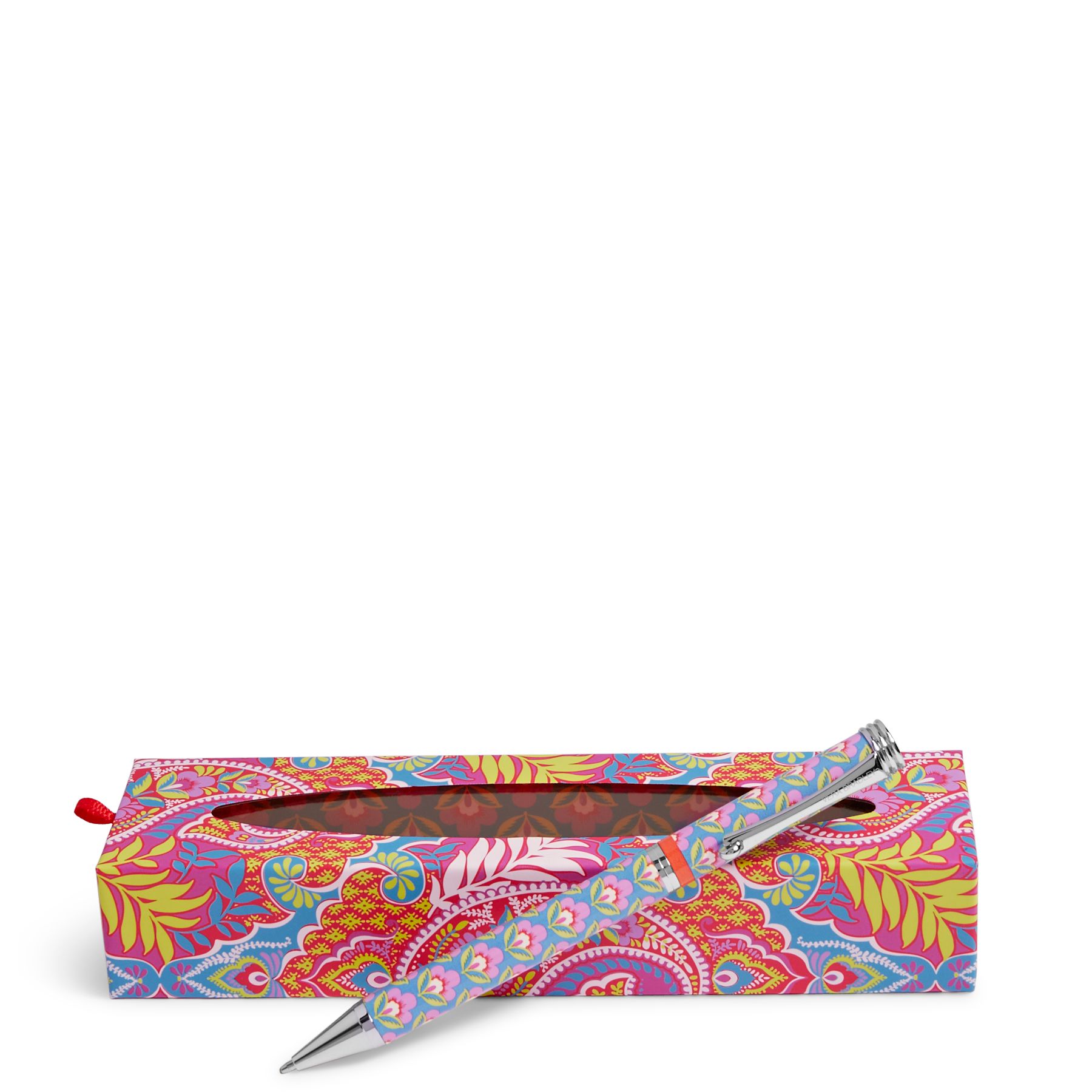 Vera Bradley Ball Point Pen in Paisley in Paradise