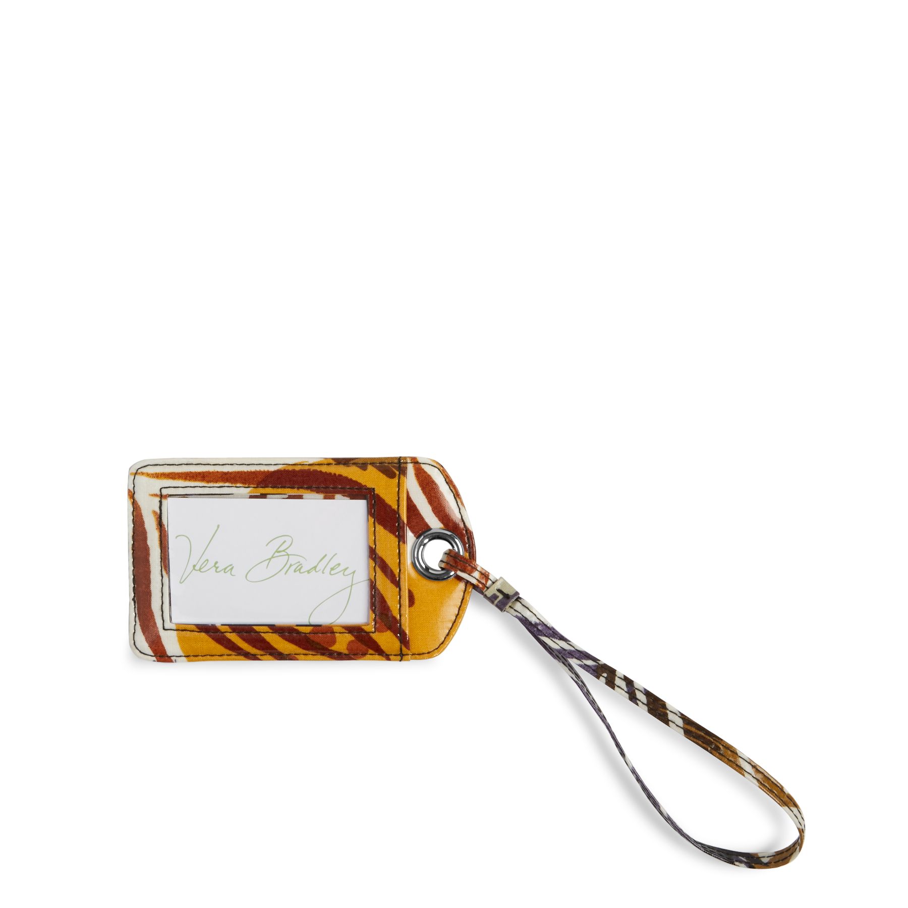 Vera Bradley Luggage Tag in Painted Feathers