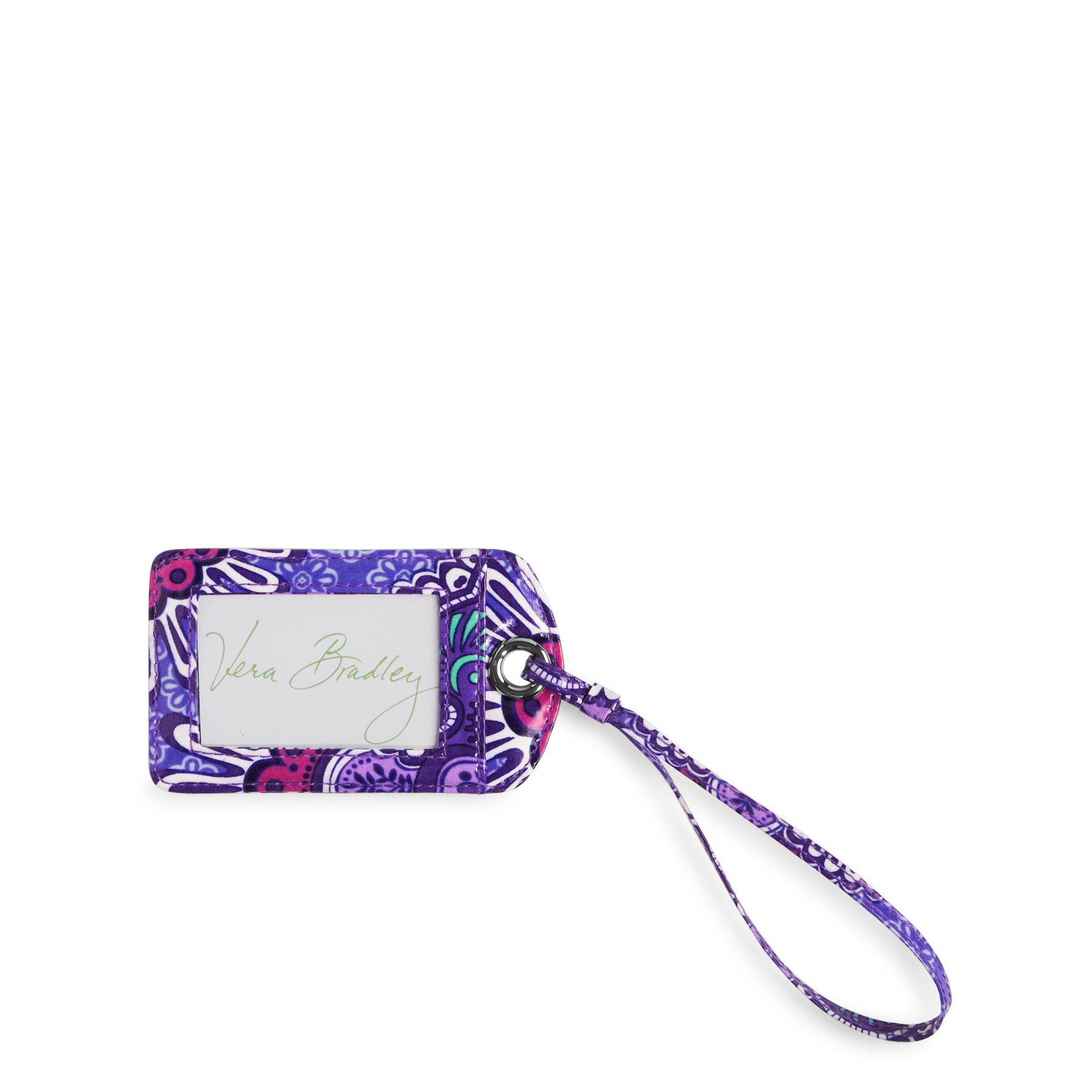 Vera Bradley Luggage Tag in Lilac Tapestry