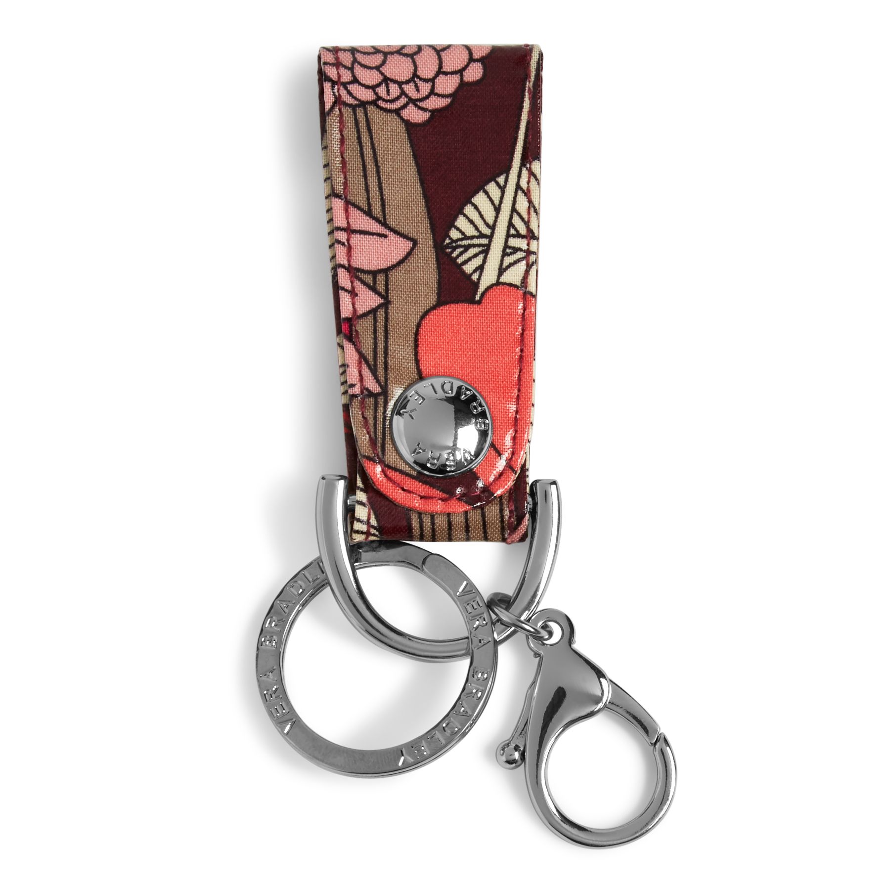 Vera Bradley Loop Keychain in Bohemian Blooms