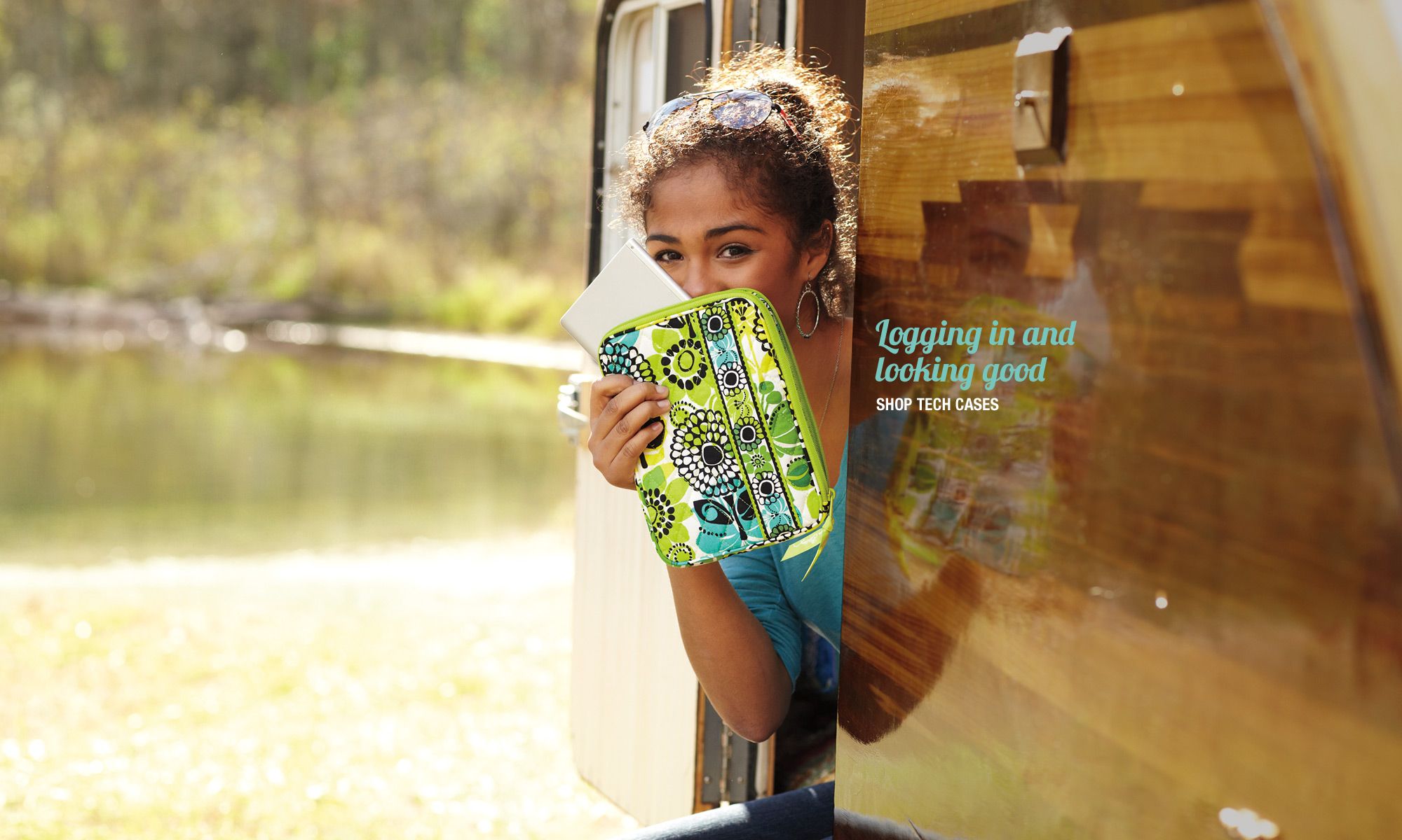 Logging In And Looking Good. Shop Tech Cases.