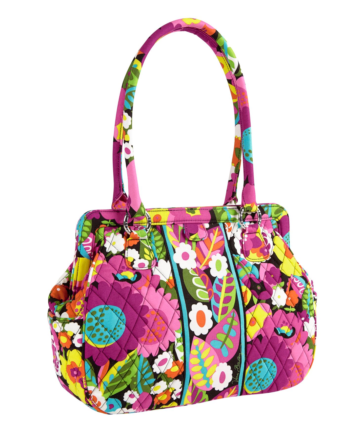 Vera Bradley Frame Bag Satchel eBay