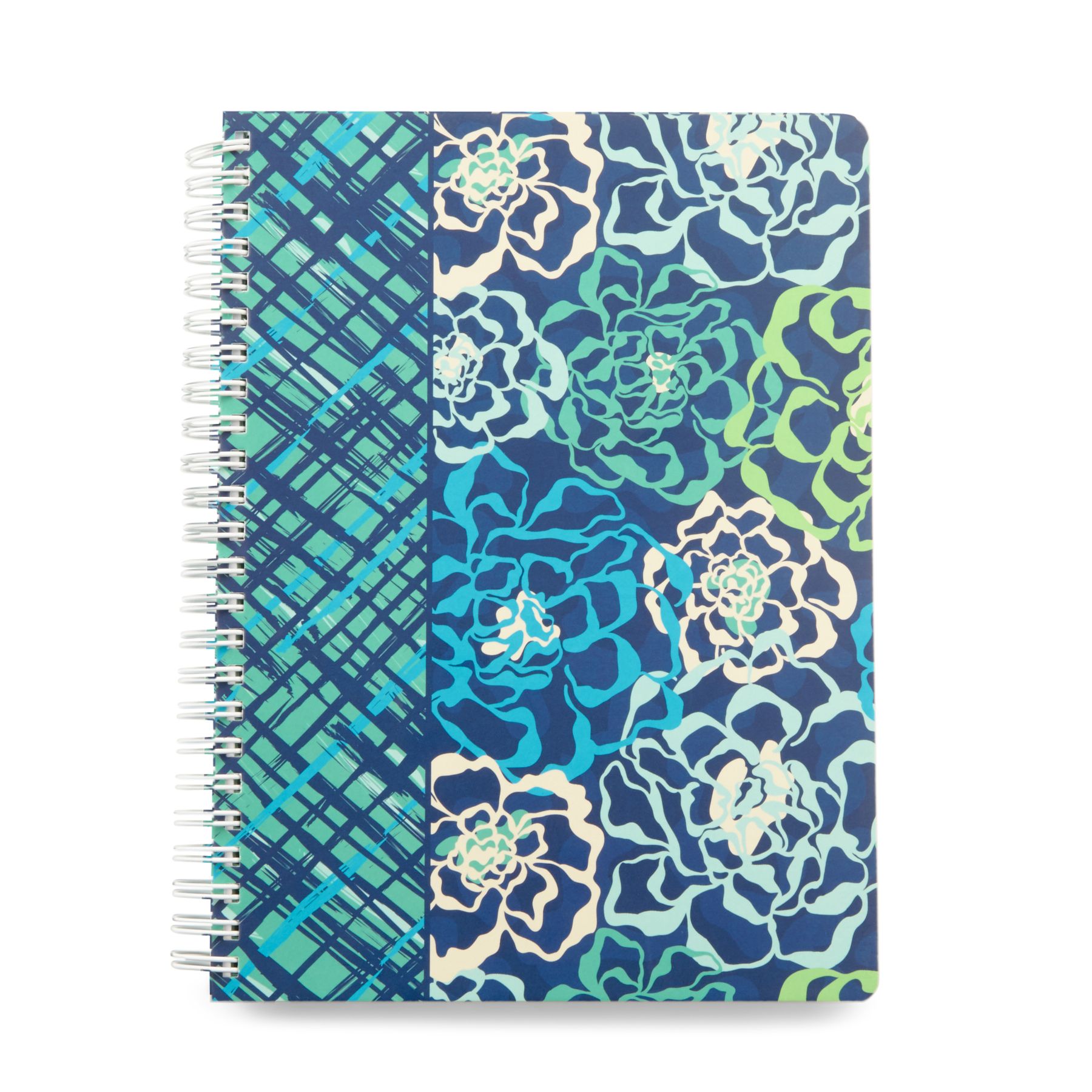 Vera Bradley Mini Notebook with Pocket in Katalina Blues