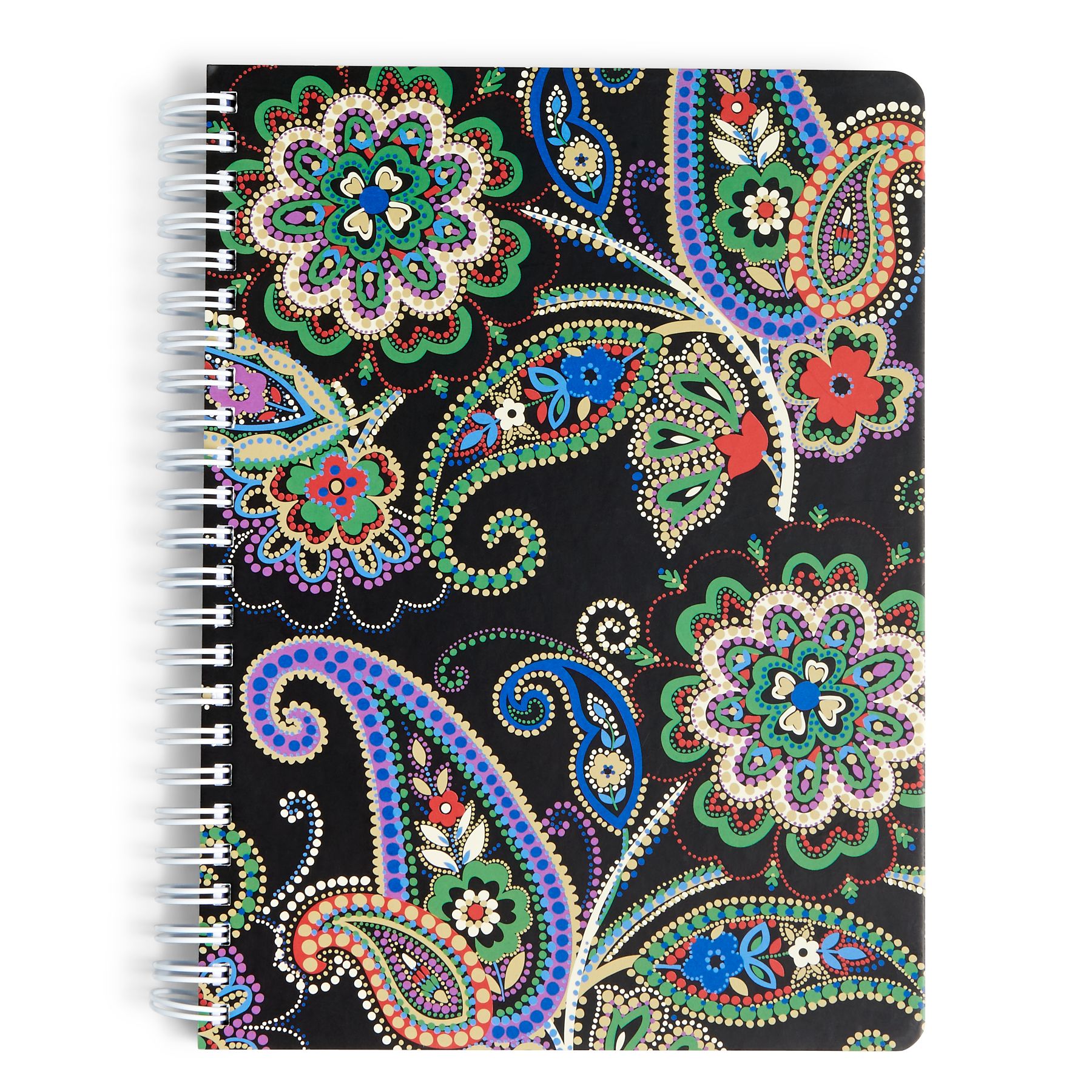 Vera Bradley Mini Notebook with Pocket in Kiev Paisley