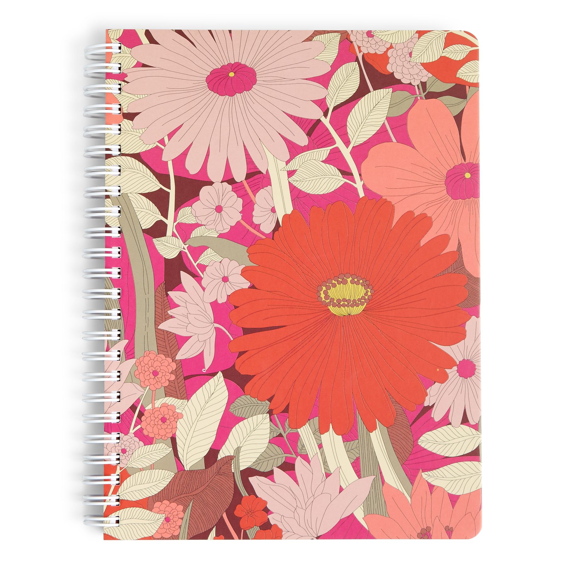 Vera Bradley Mini Notebook with Pocket in Bohemian Blooms