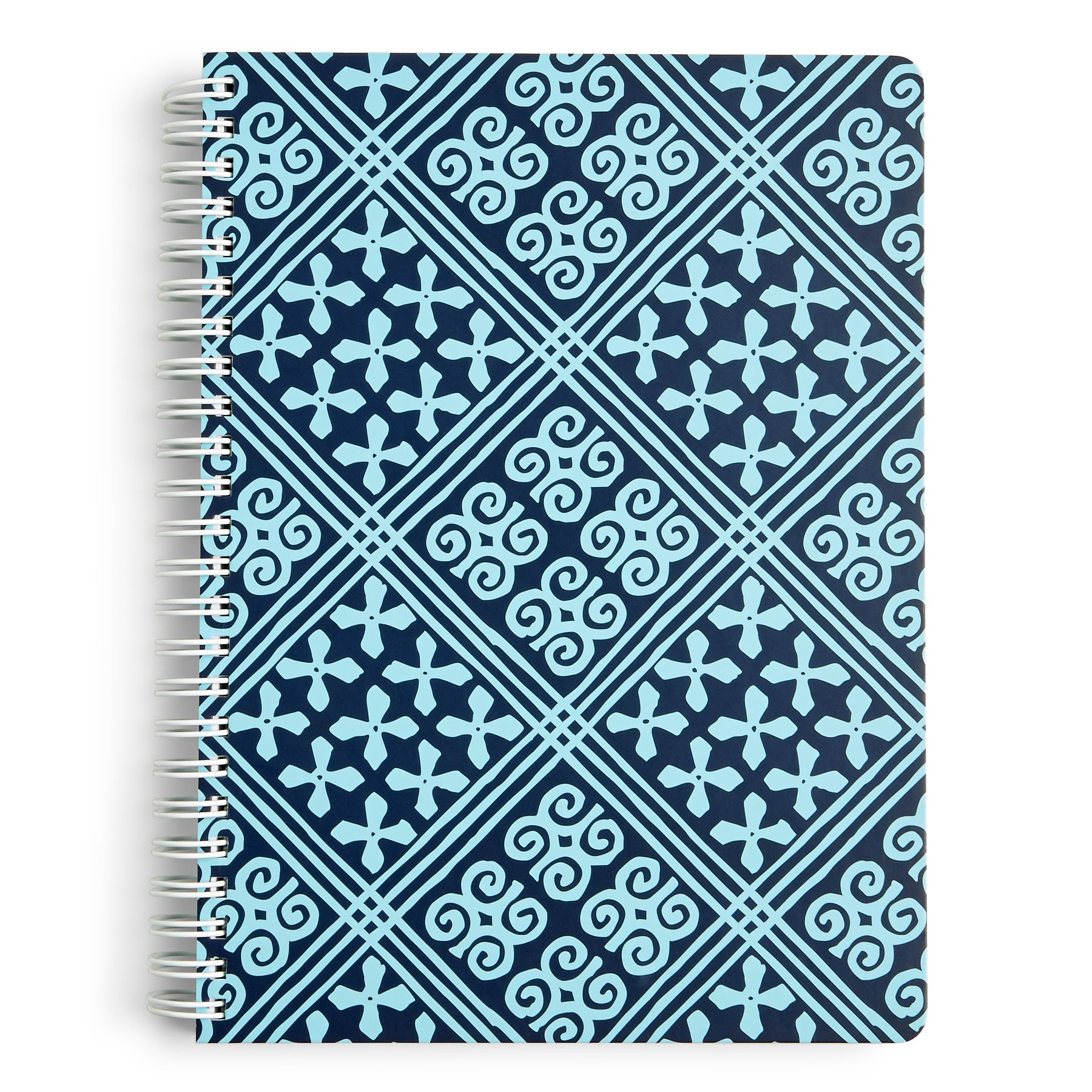 Vera Bradley Mini Notebook with Pocket in Cuban Tiles