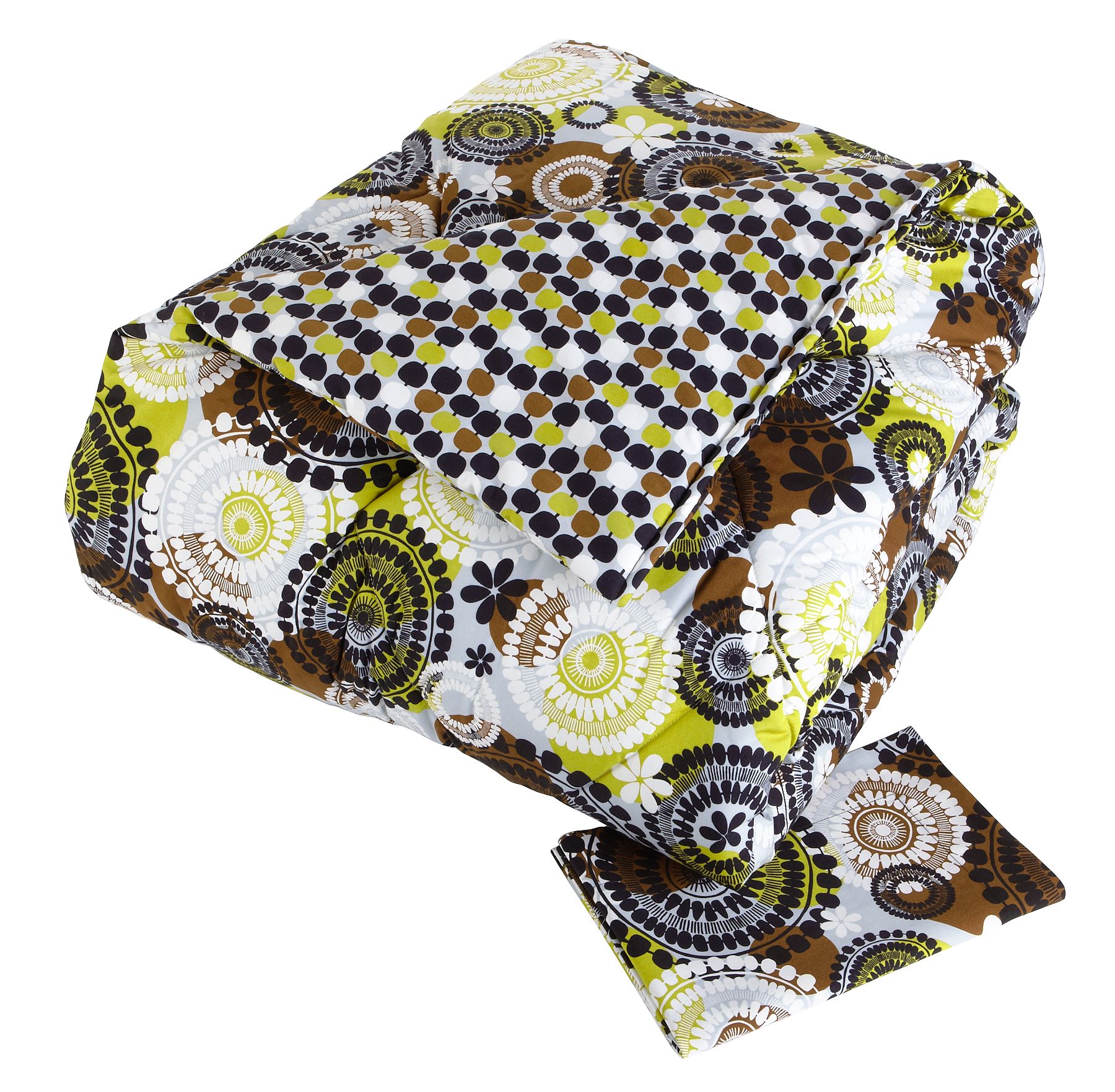 Reversible Comforter Set Full/Queen in Cocoa Moss | Vera Bradley