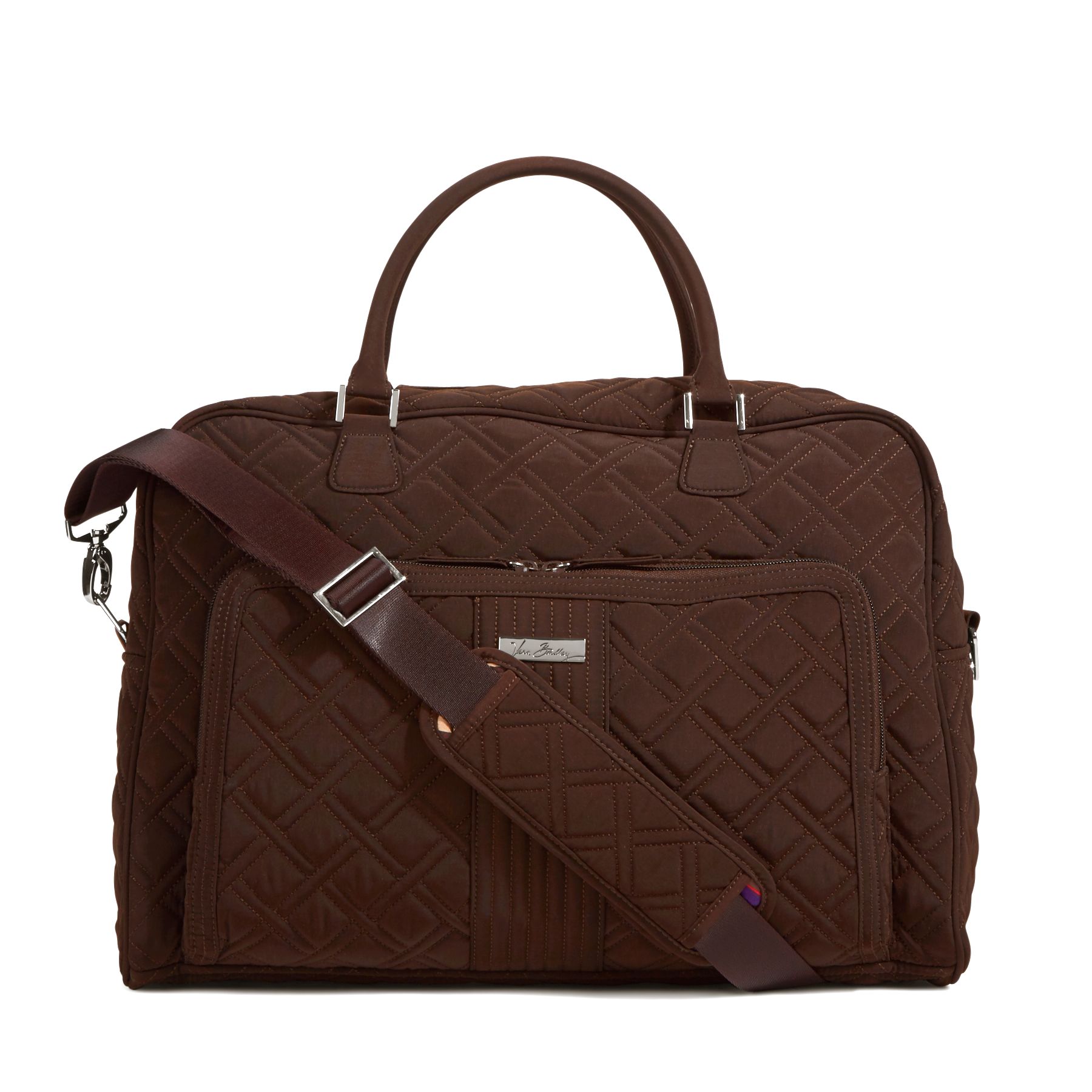 Vera Bradley Weekender Travel Bag in Espresso