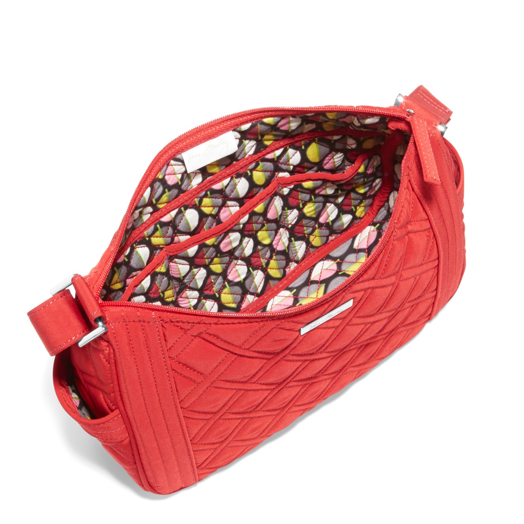 Vera Bradley Microfiber On the Go Crossbody Bag | eBay