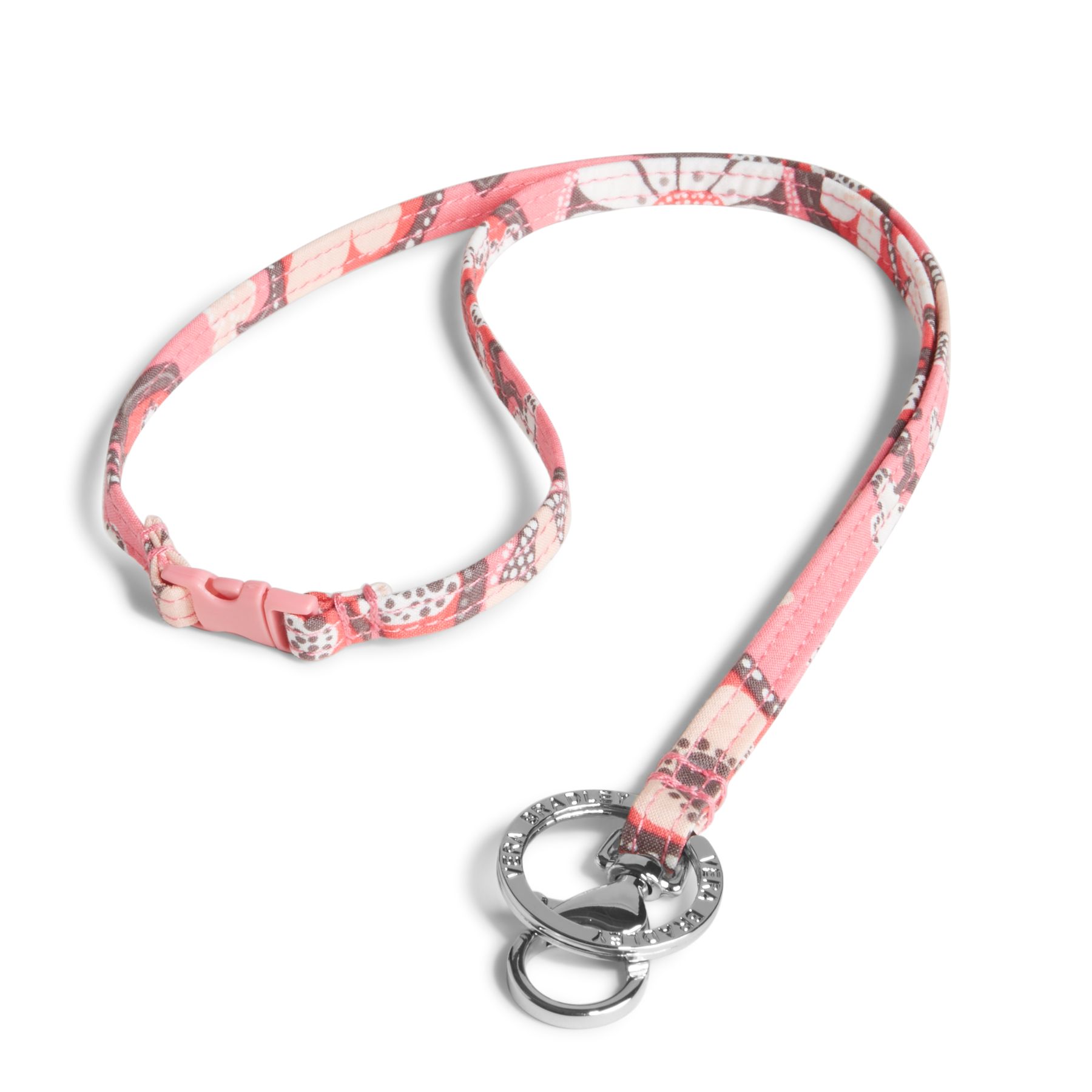 Vera Bradley Breakaway Lanyard in Blush Pink
