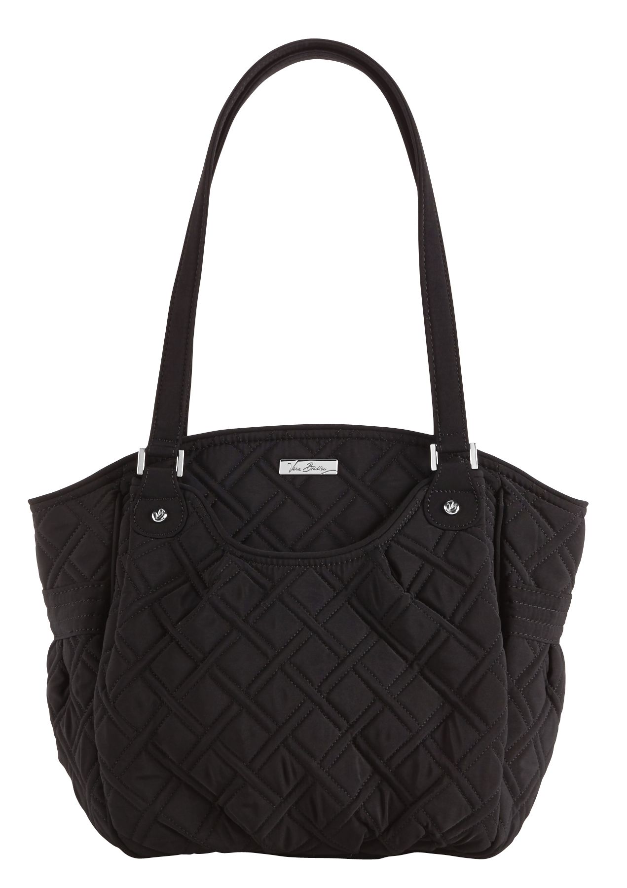 Vera Bradley Glenna Satchel in Classic Black