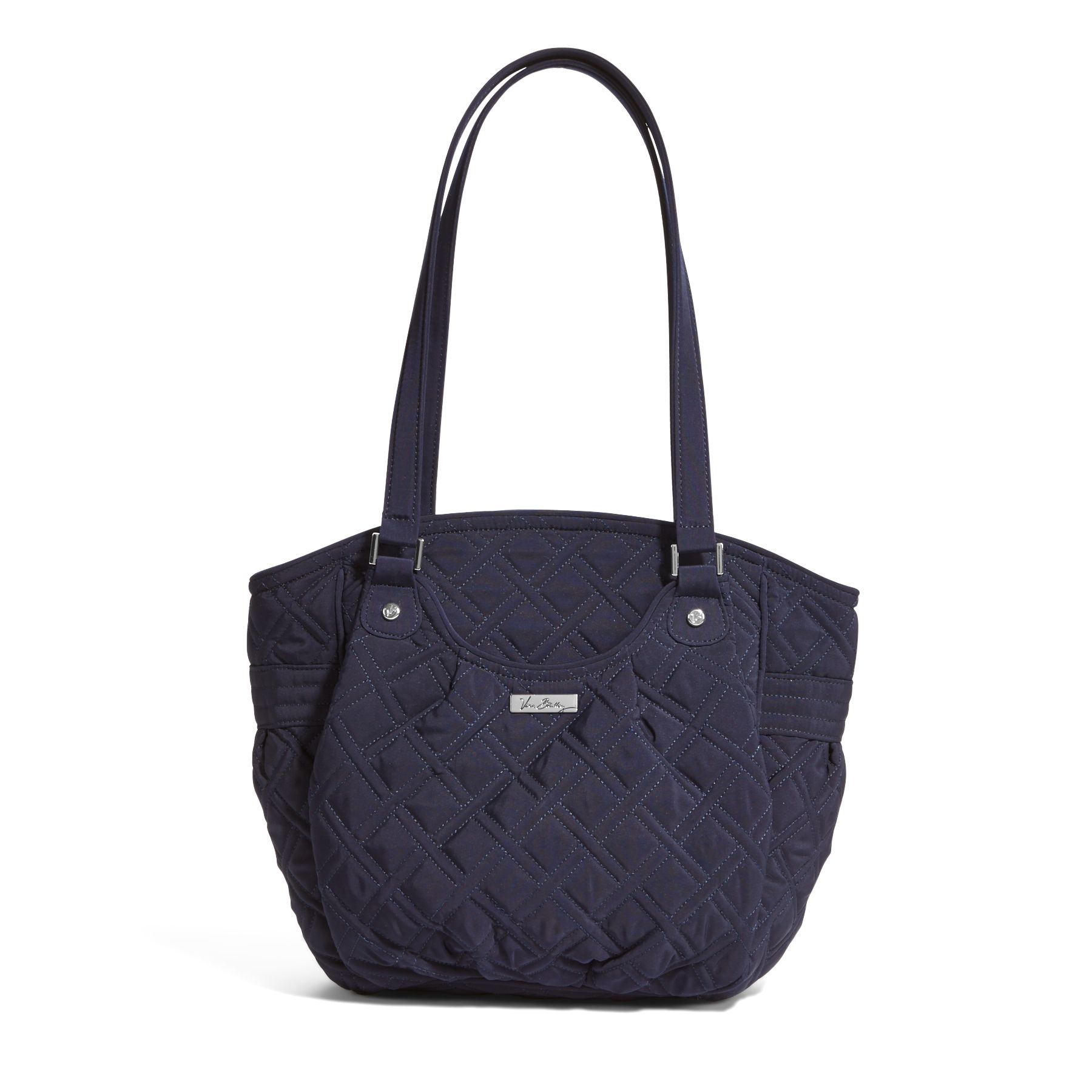 Vera Bradley Glenna Satchel in Classic Navy