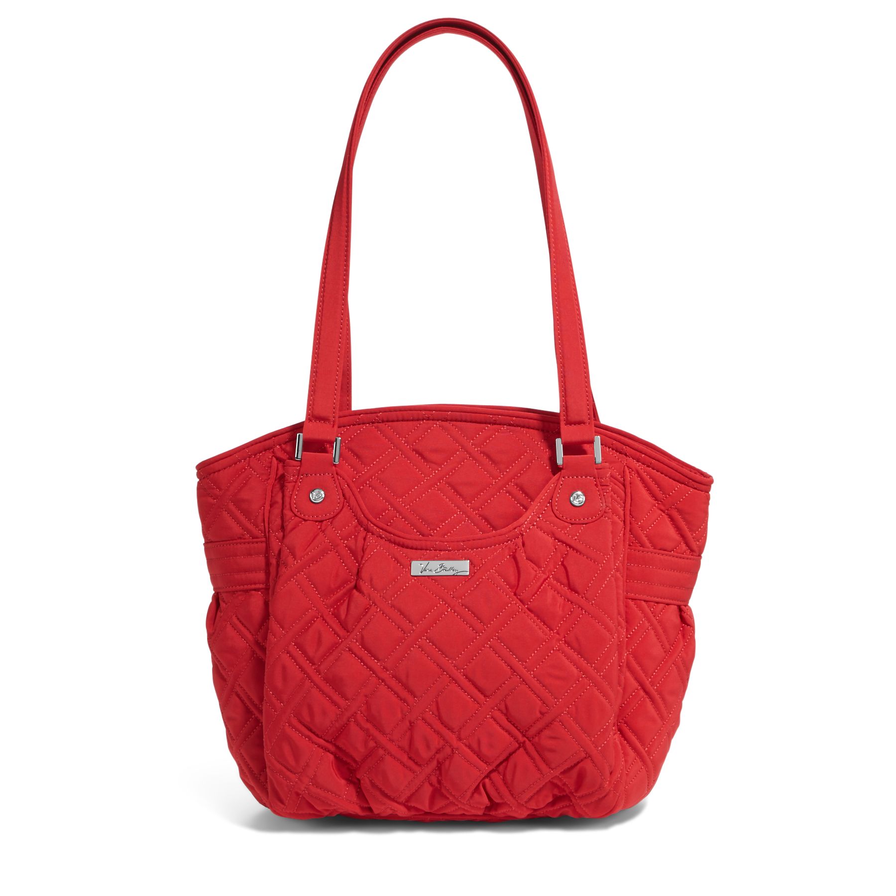 Vera Bradley Glenna Satchel in Tango Red