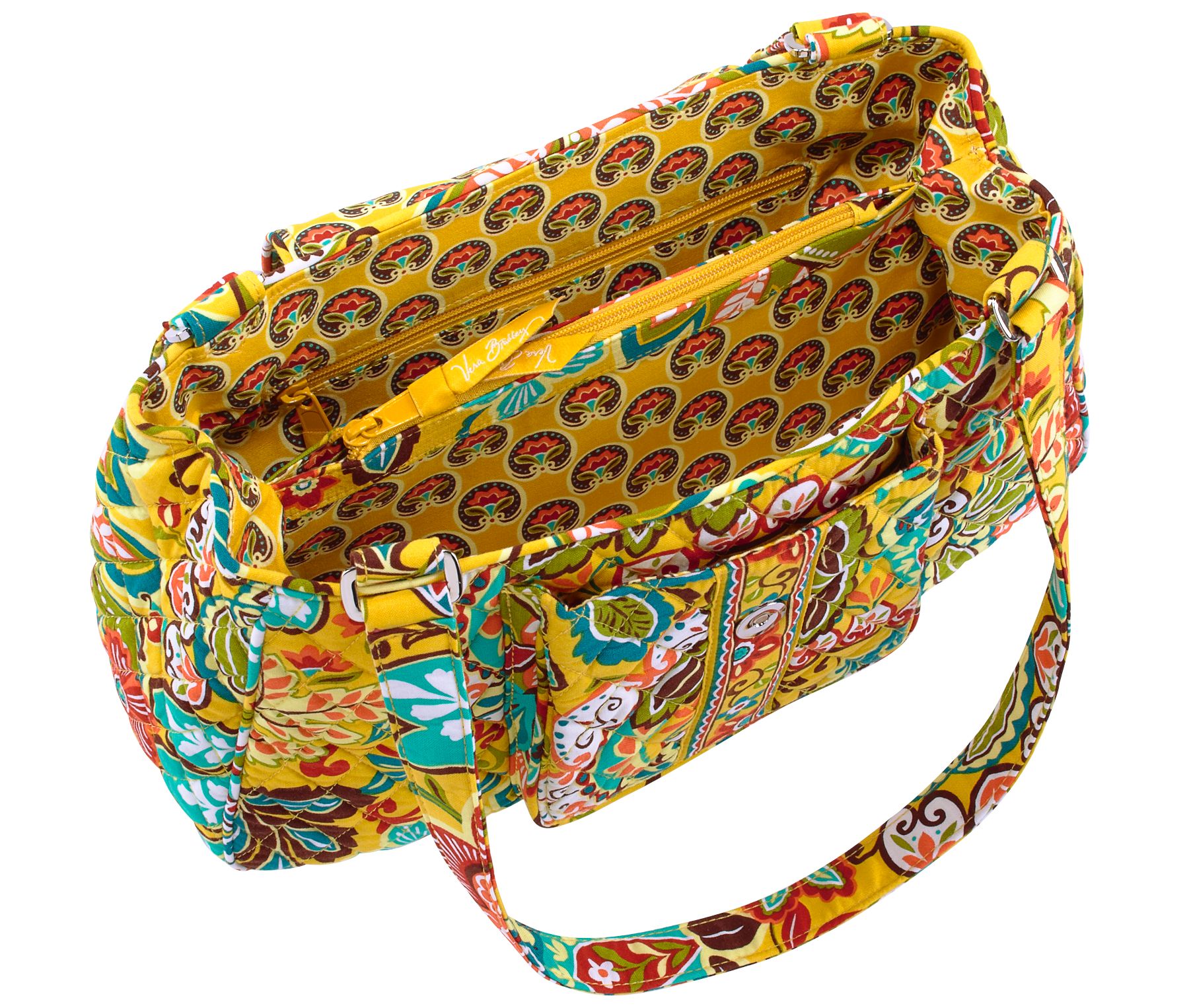 vera bradley lydia satchel