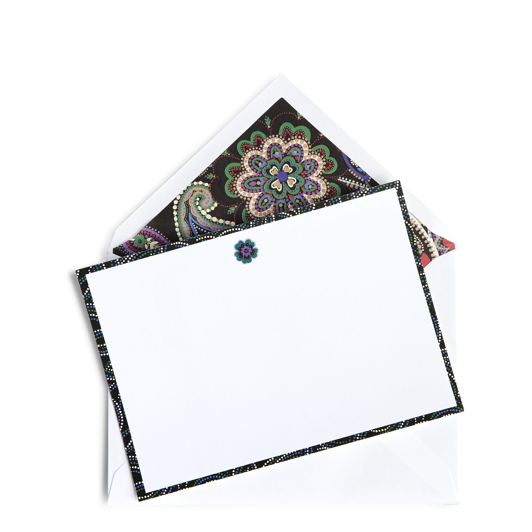 Vera Bradley Correspondence Cards in Kiev Paisley
