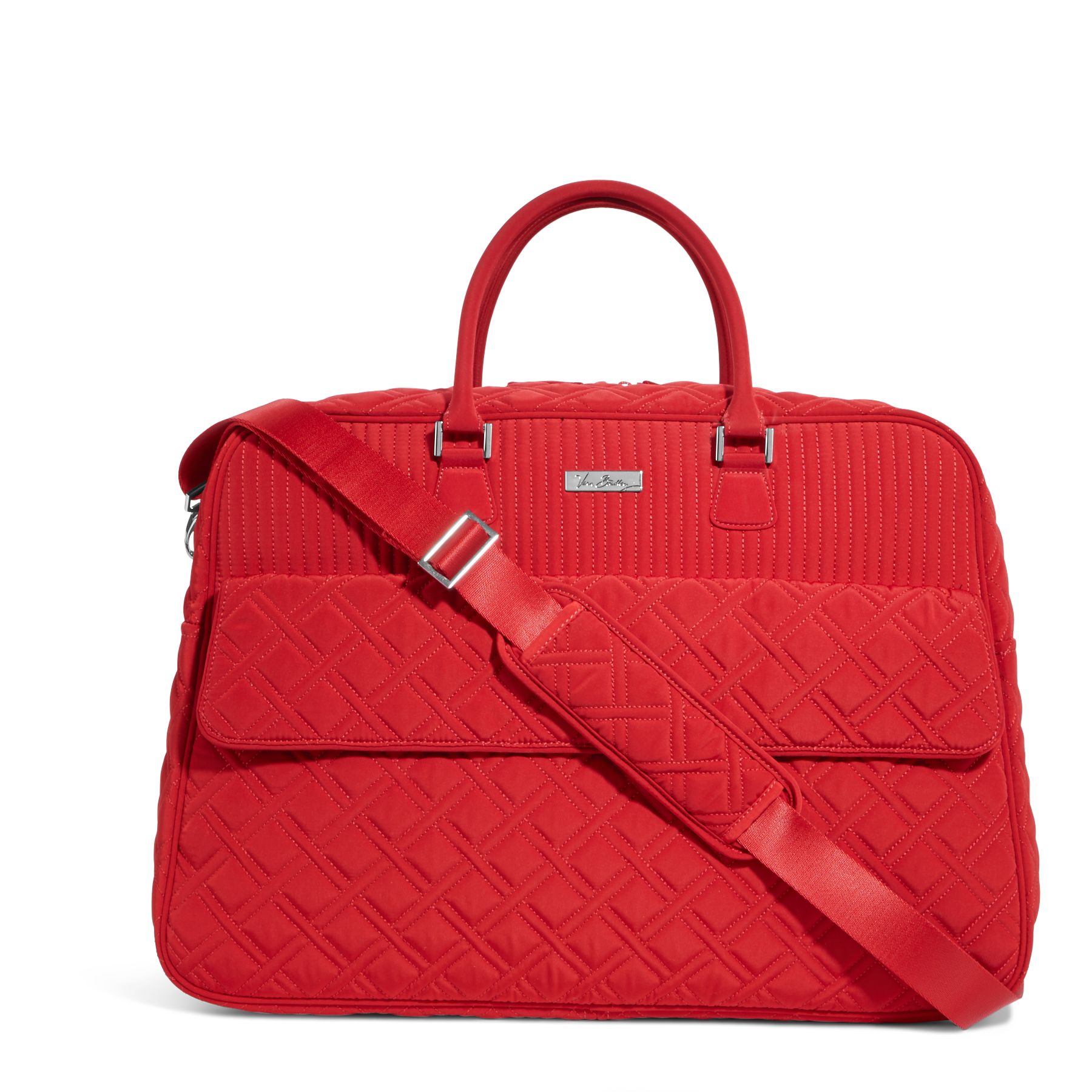 Vera Bradley Microfiber Grand Traveler Travel Duffel Bag eBay