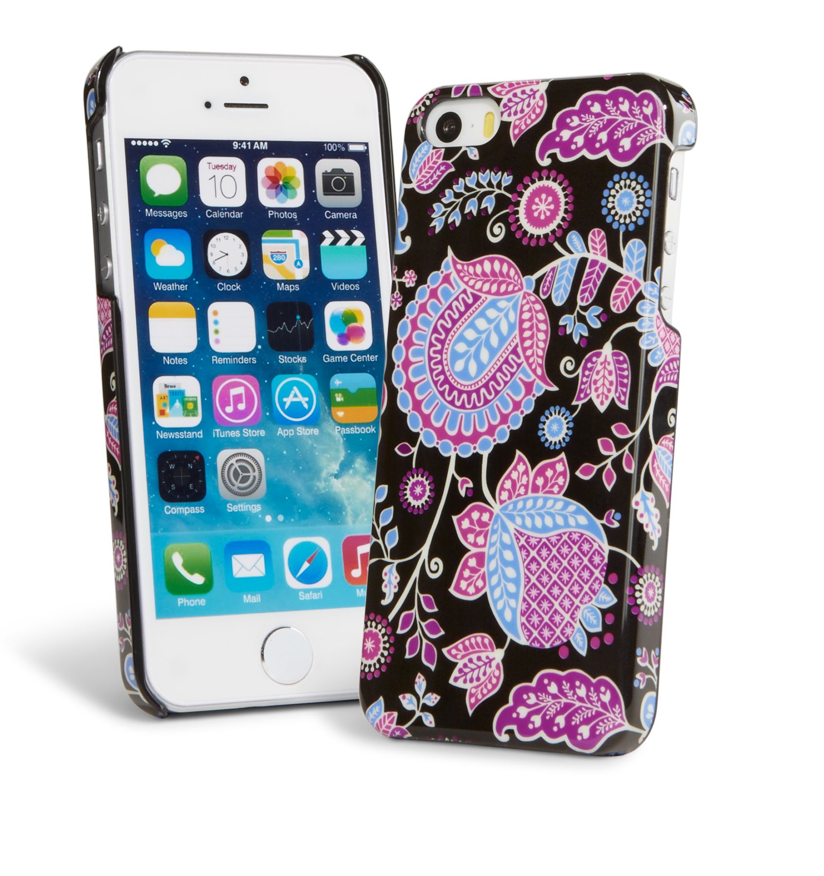 Vera Bradley Snap On Case for iPhone 5/5s in Alpine Floral