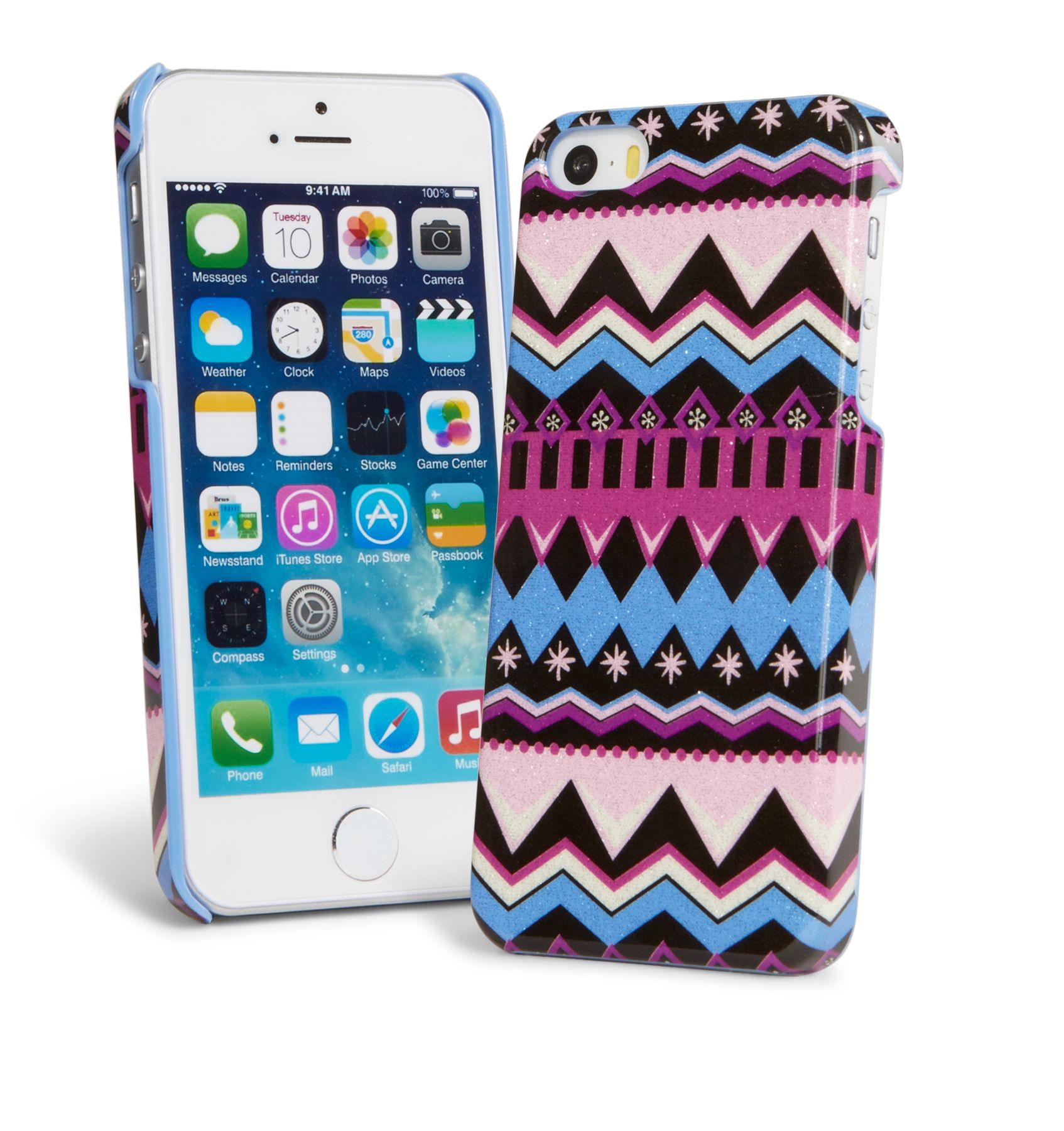 Vera Bradley Snap On Case for iPhone 5/5s in Alpine Intarsia