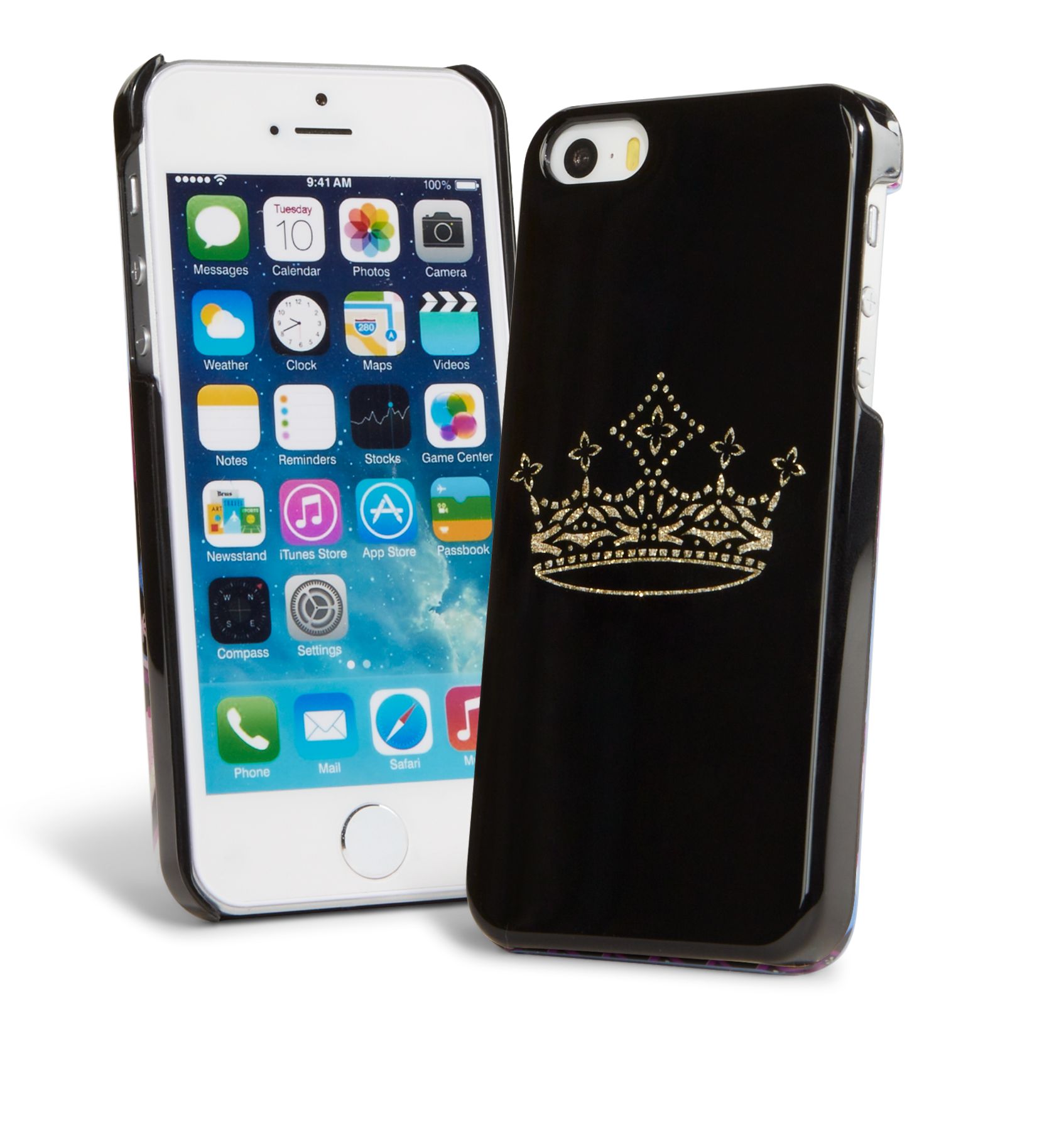 Vera Bradley Snap On Case for iPhone 5/5s in Concerto Crown