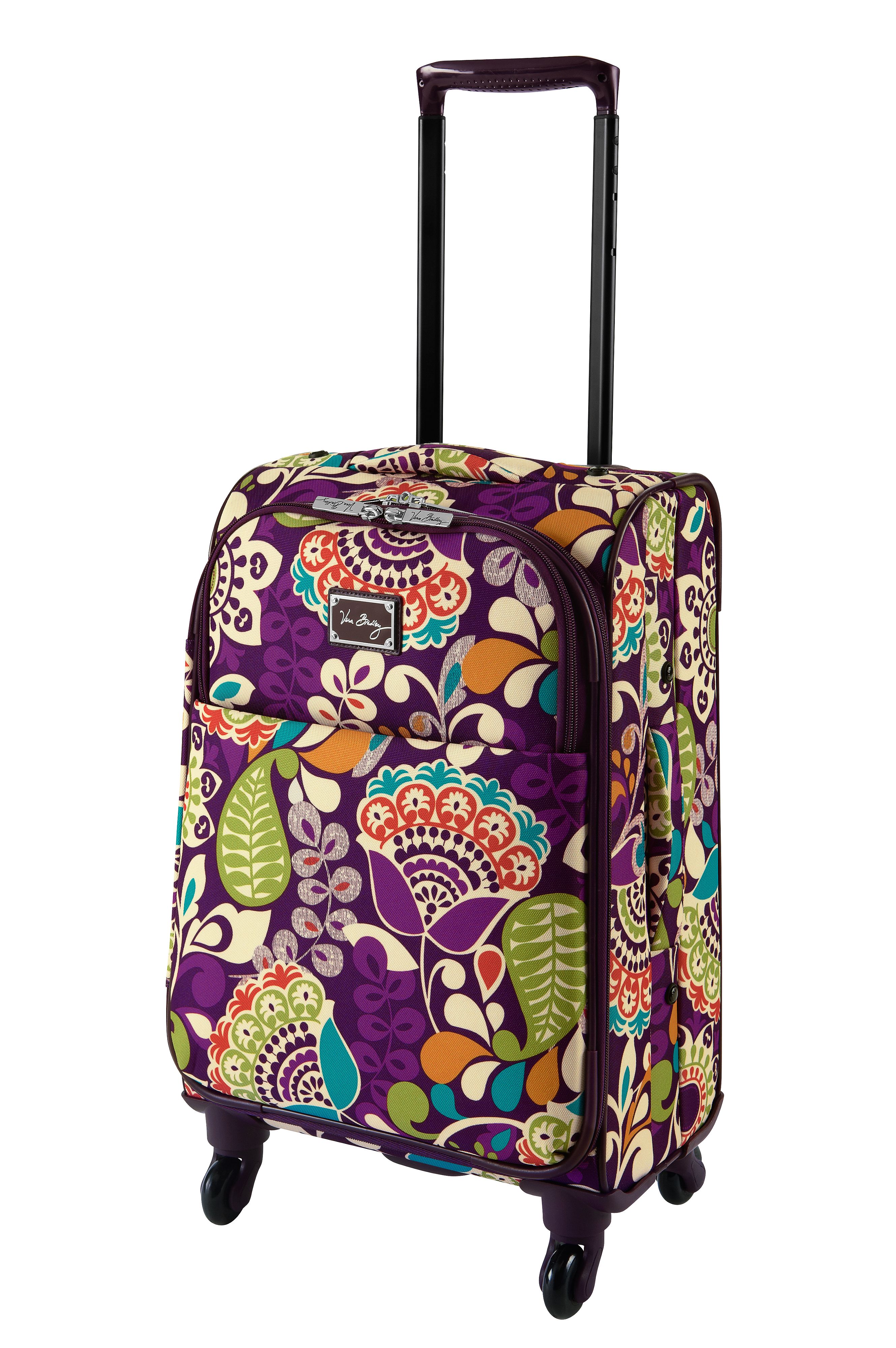 Rolling Work Bag in Plum Crazy