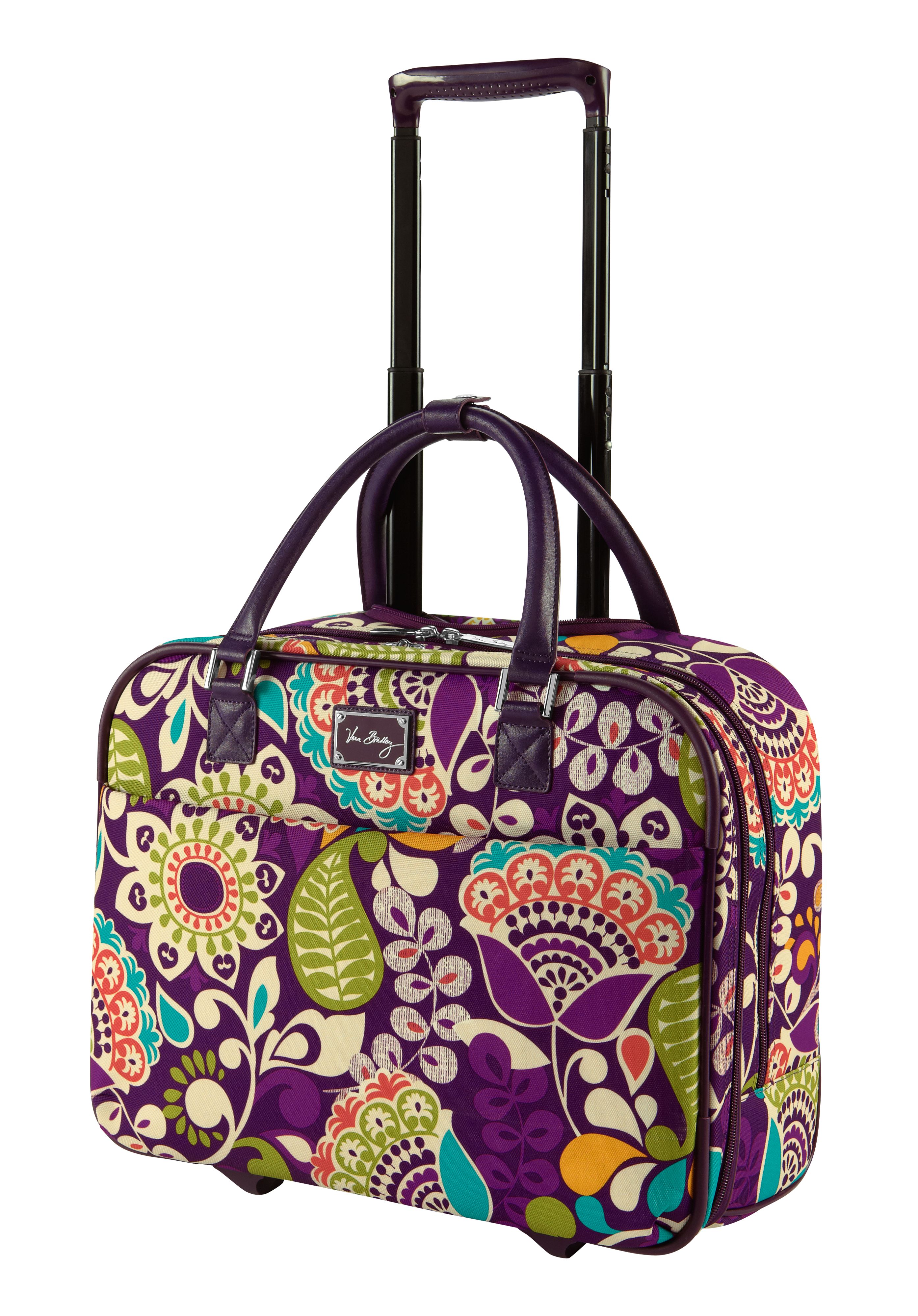 vera bradley suitcase with wheels