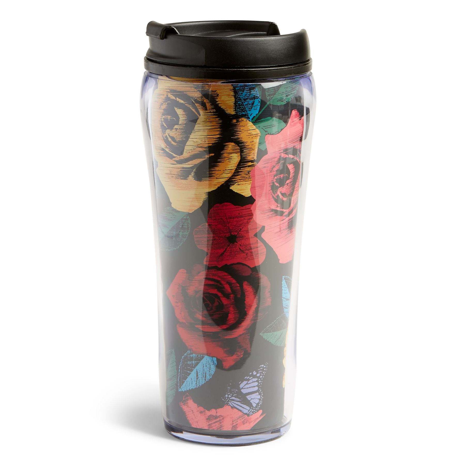 Vera Bradley Travel Mug in Havana Rose