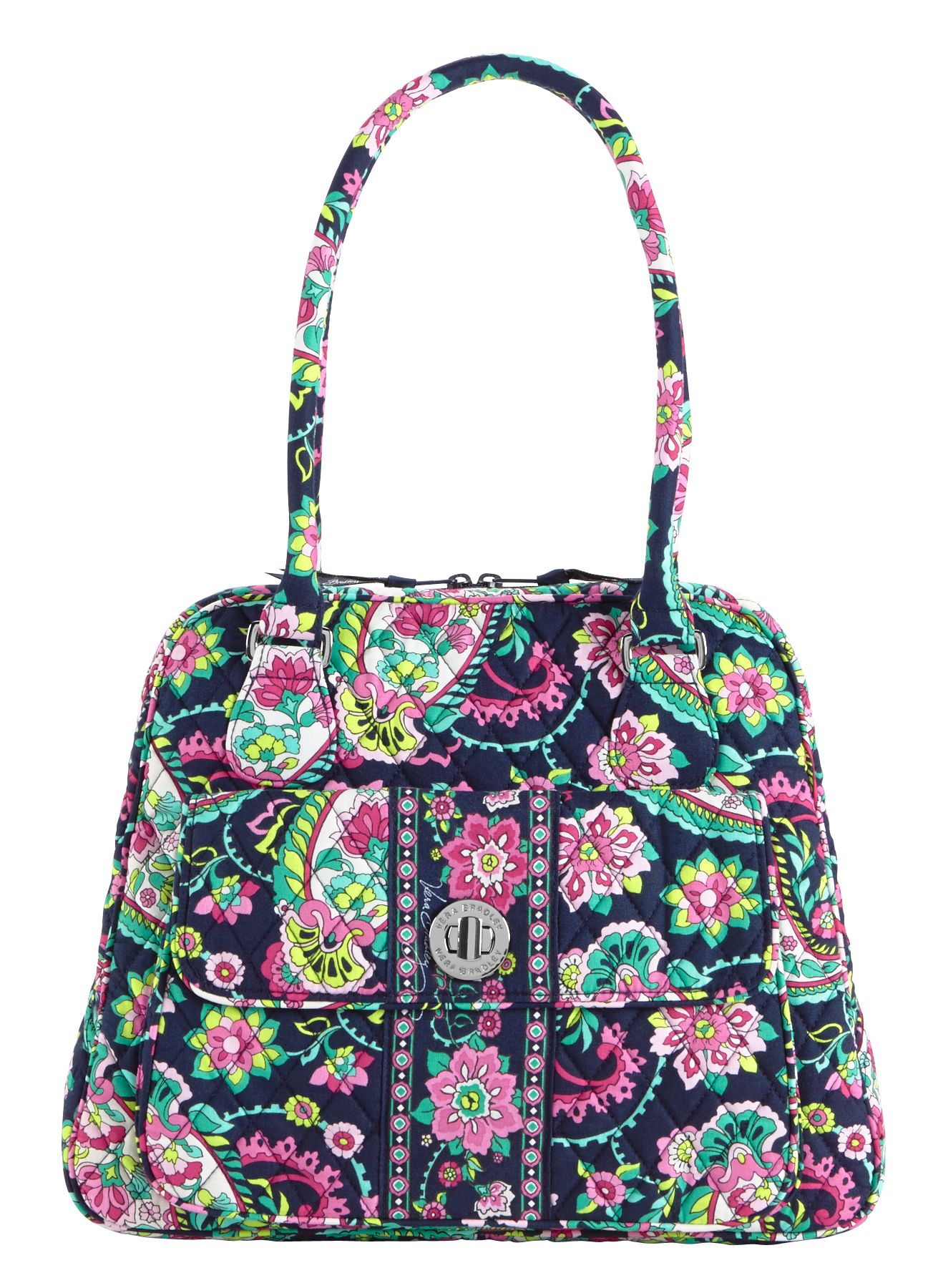 turnlock tote vera bradley