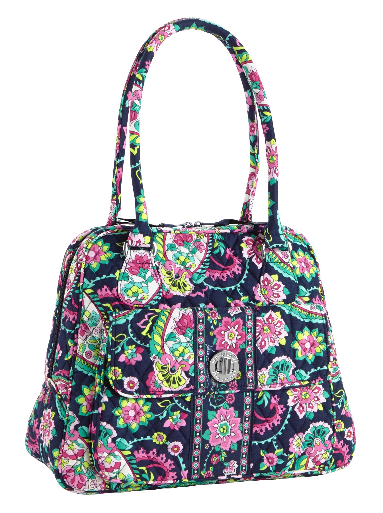 turnlock tote vera bradley