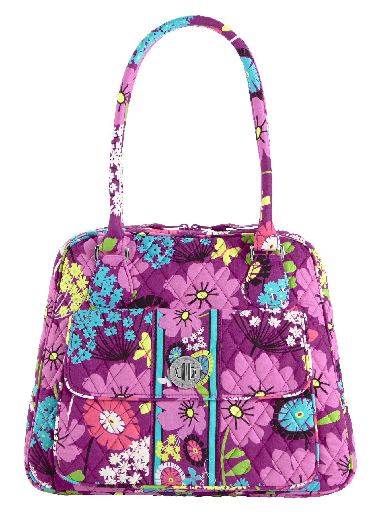 turnlock tote vera bradley