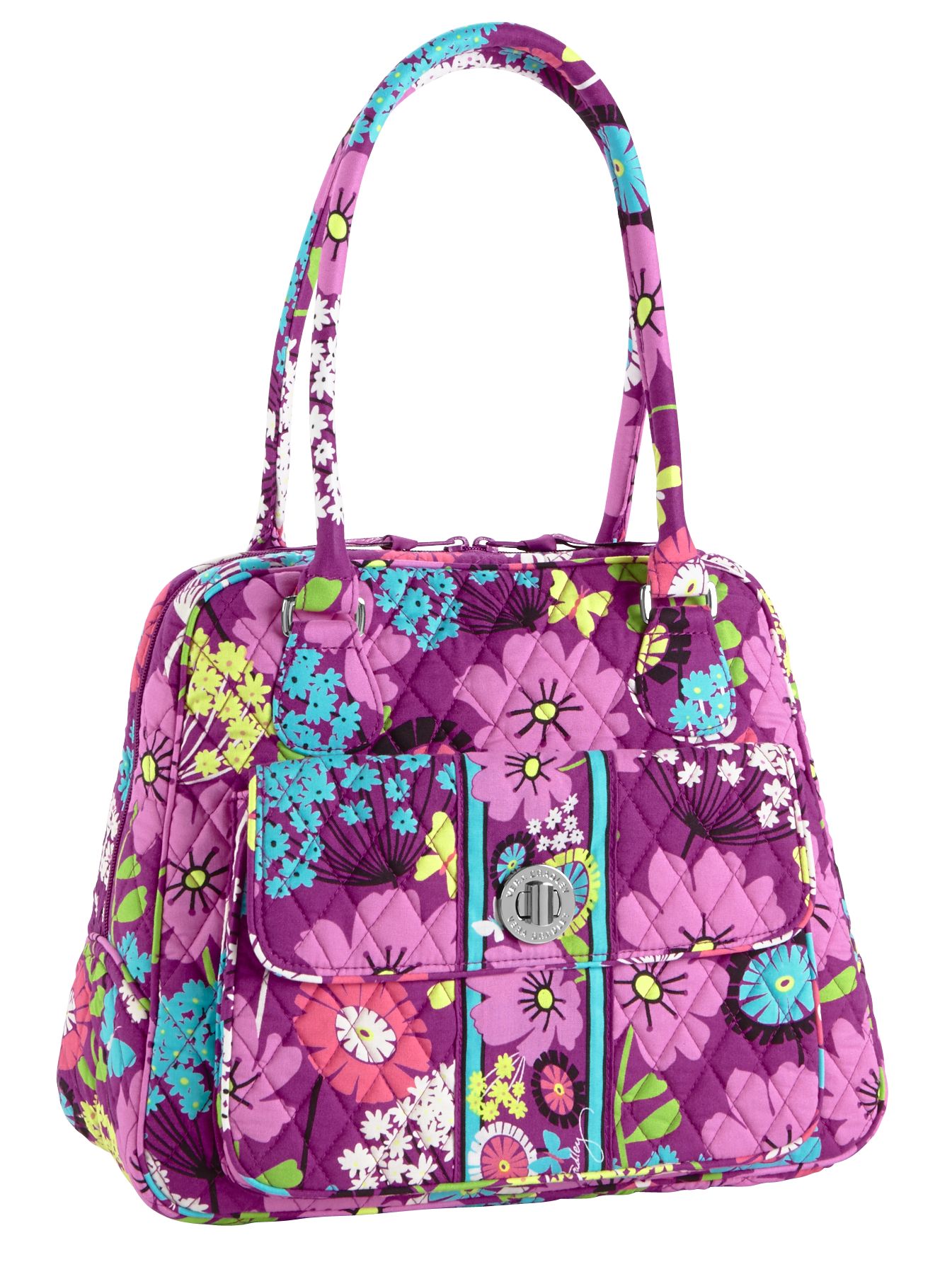 turnlock tote vera bradley