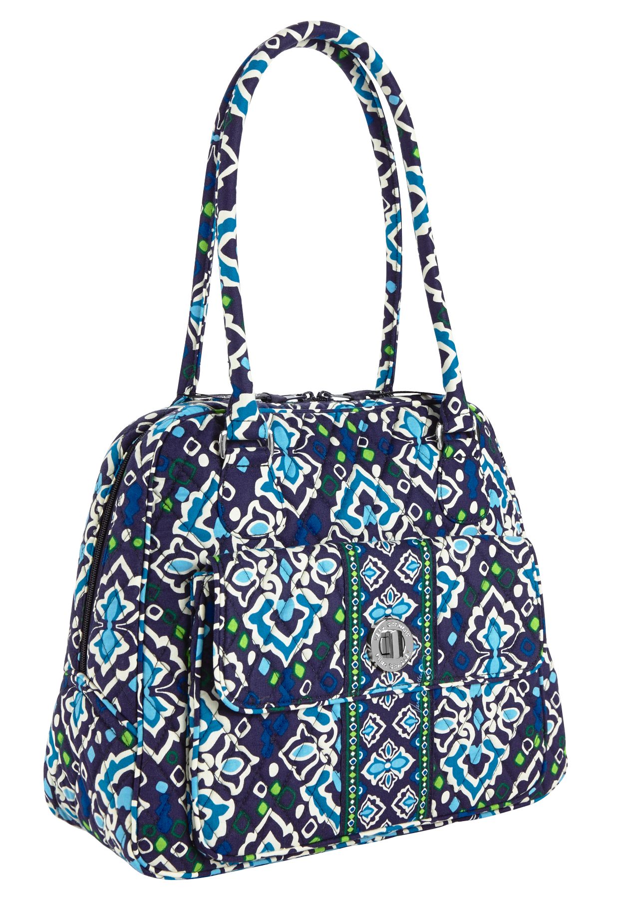 turnlock tote vera bradley