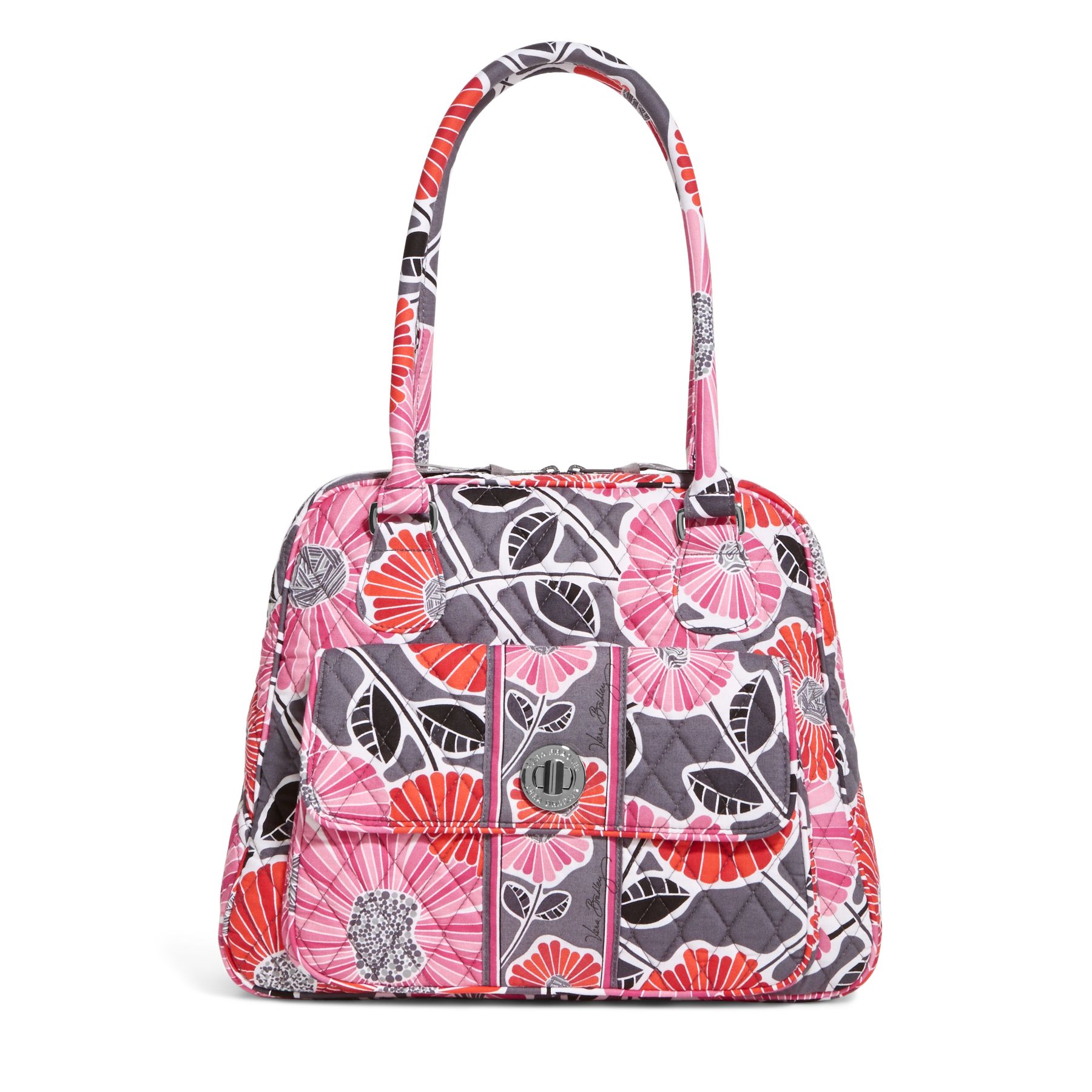 Vera Bradley Turn Lock Satchel Bag eBay