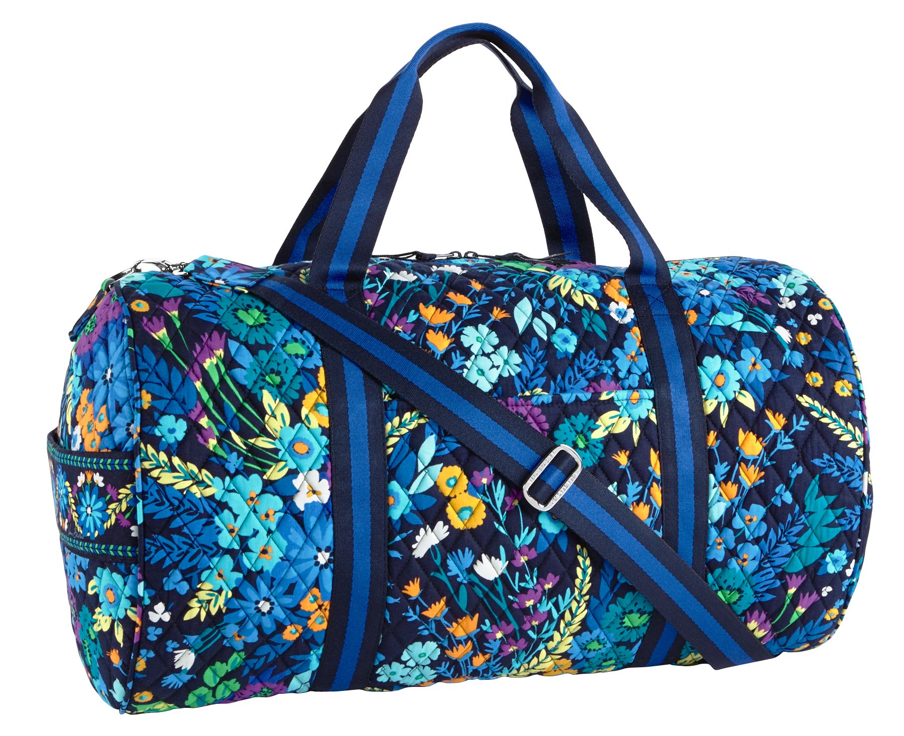Vera Bradley Round Duffel Travel BAG eBay