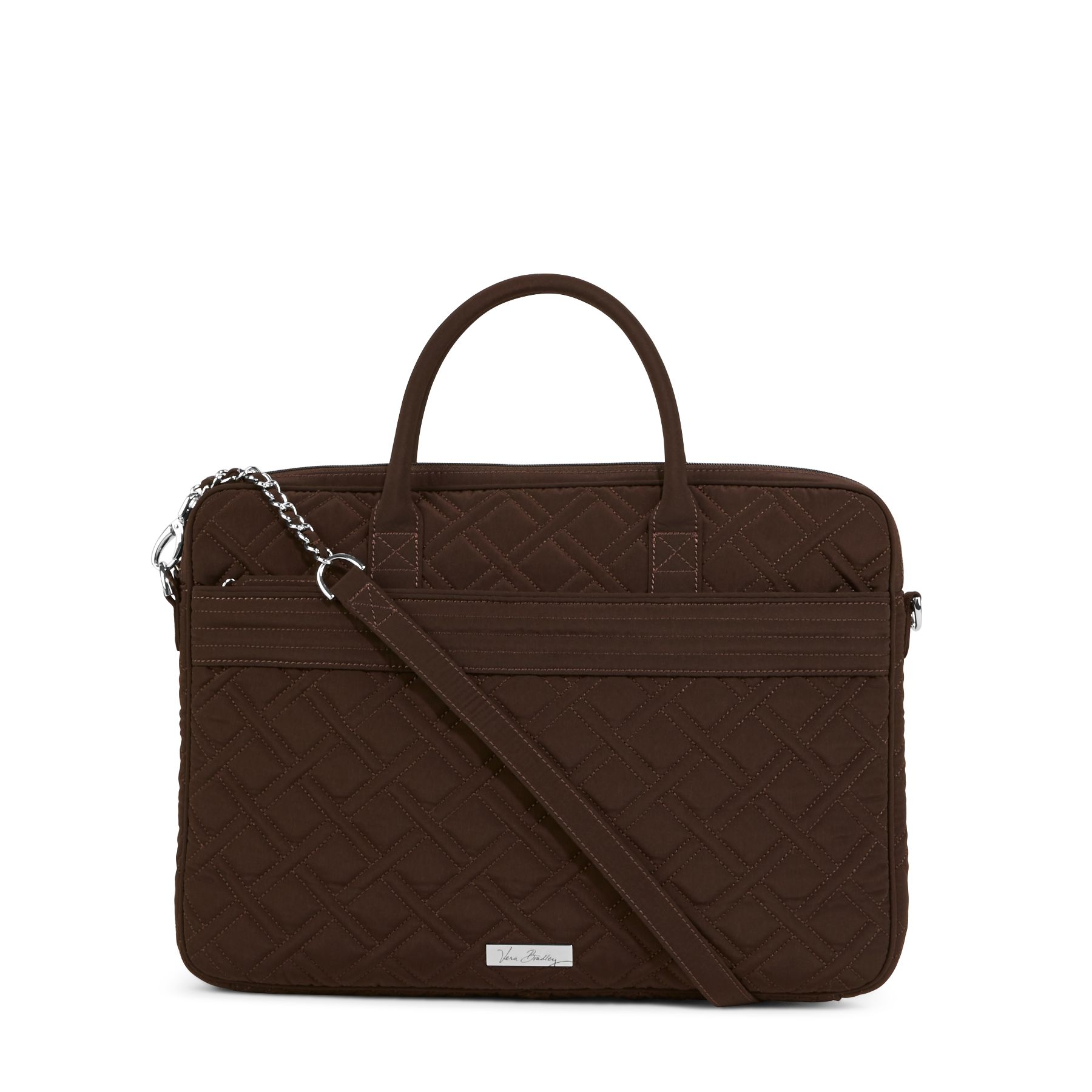 Vera Bradley Laptop Attache in Espresso