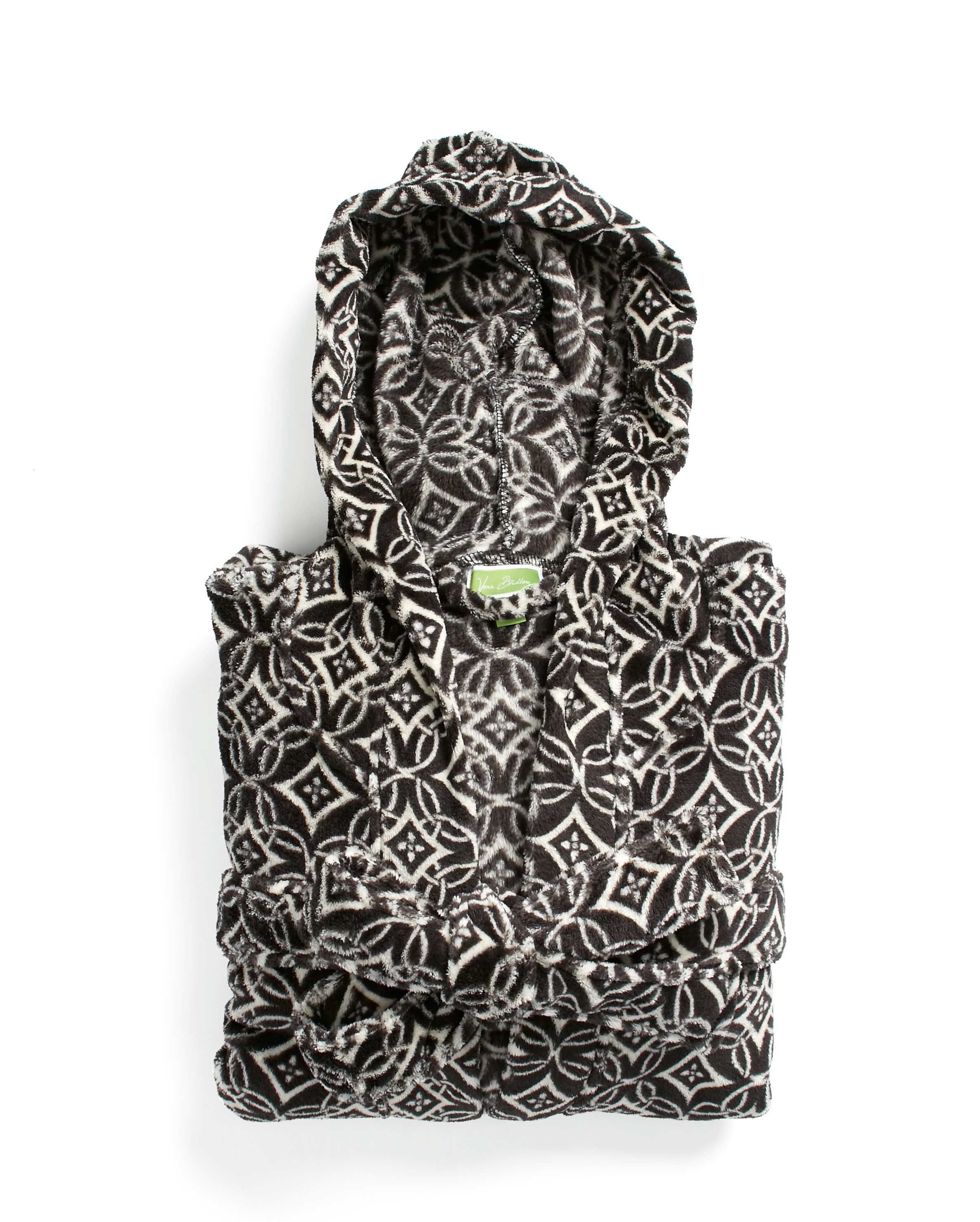 Vera Bradley Hooded Fleece Robe eBay
