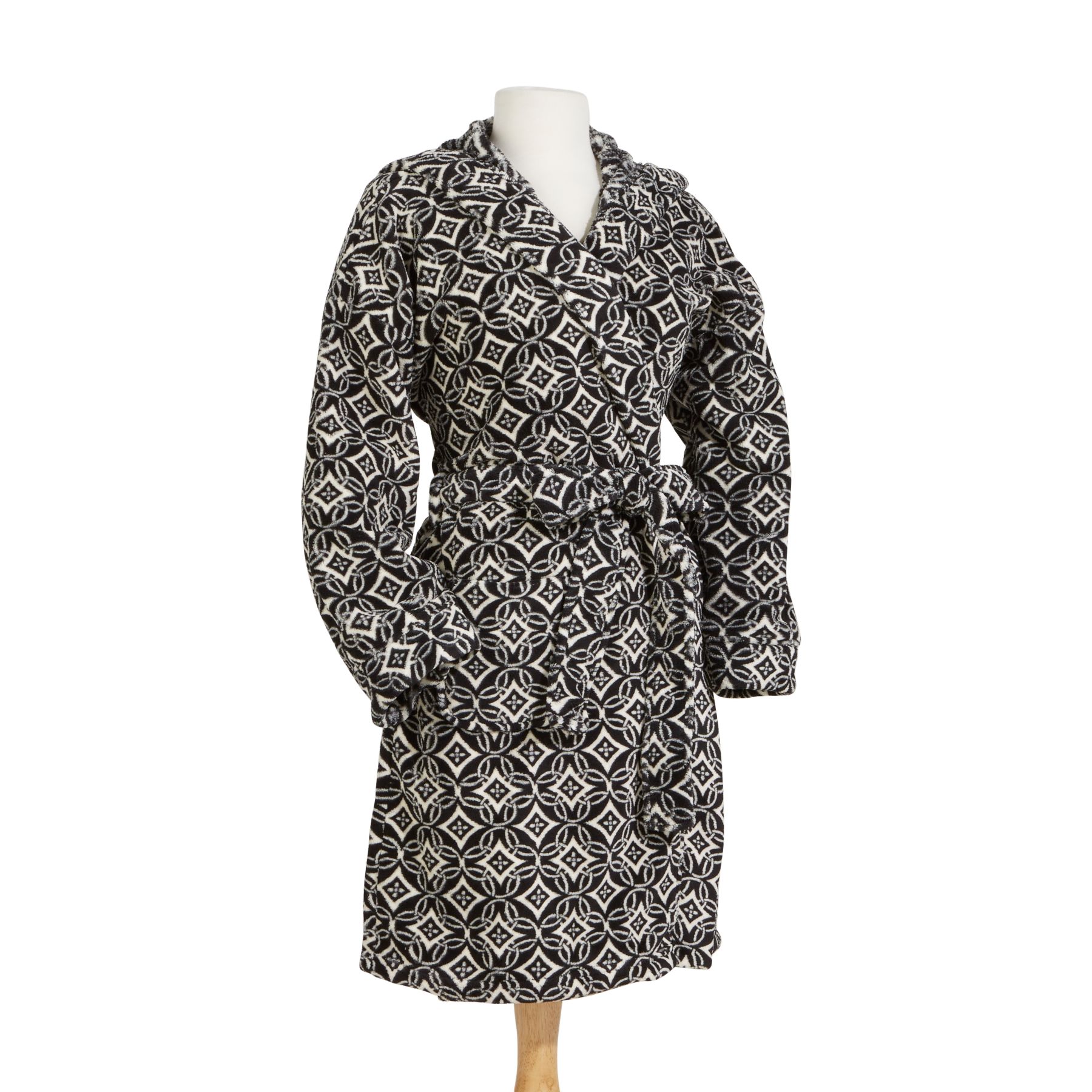 Vera Bradley Hooded Fleece Robe eBay