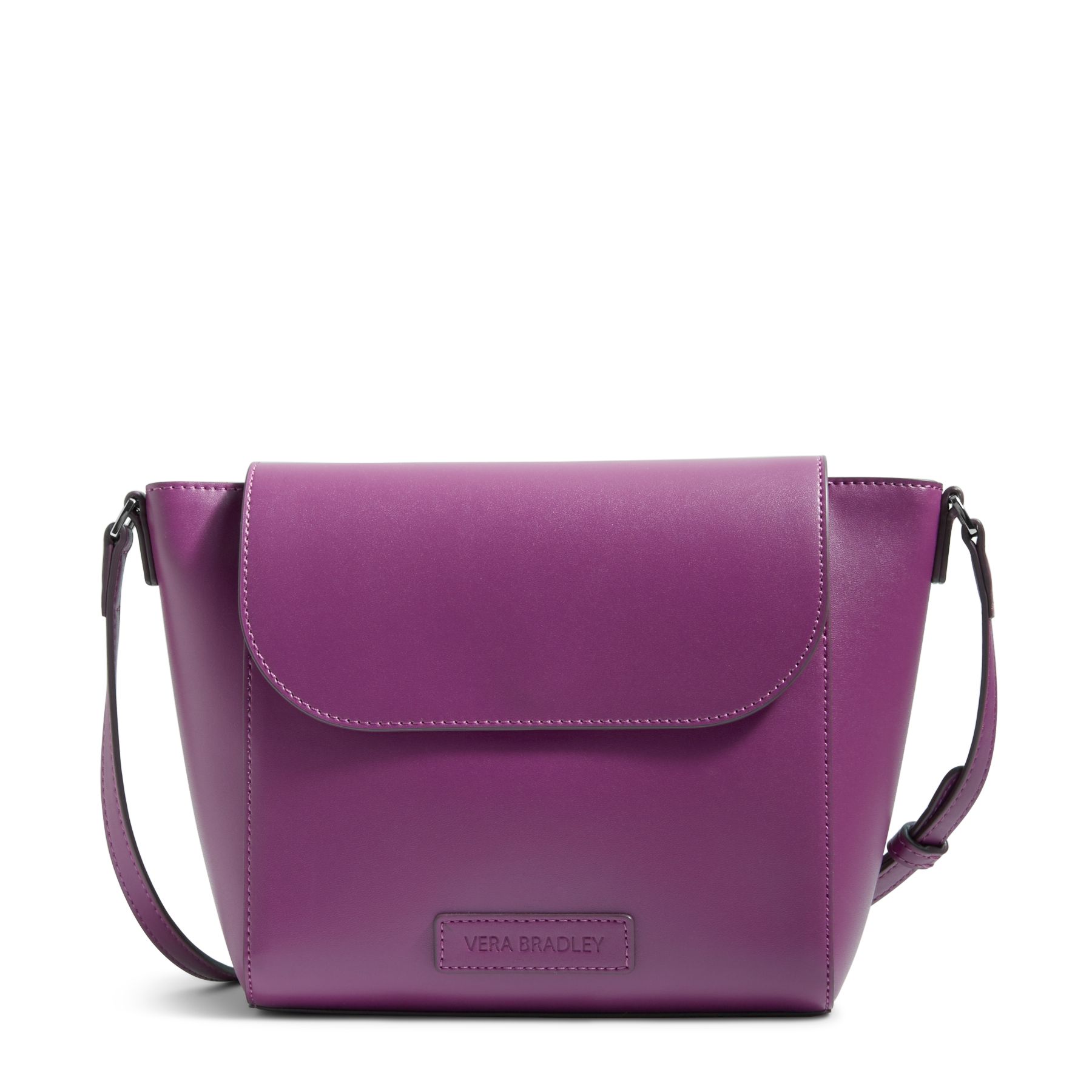 Vera Bradley Faux Leather Flap Crossbody Bag