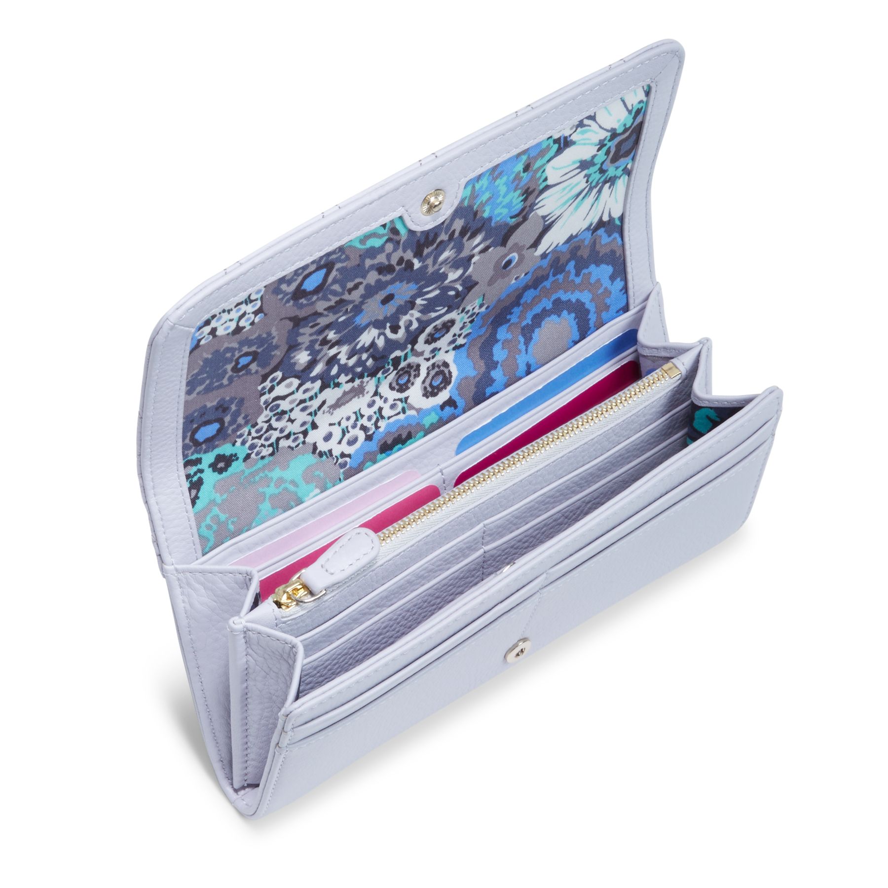 Vera Bradley Quilted Leather Audrey Wallet eBay