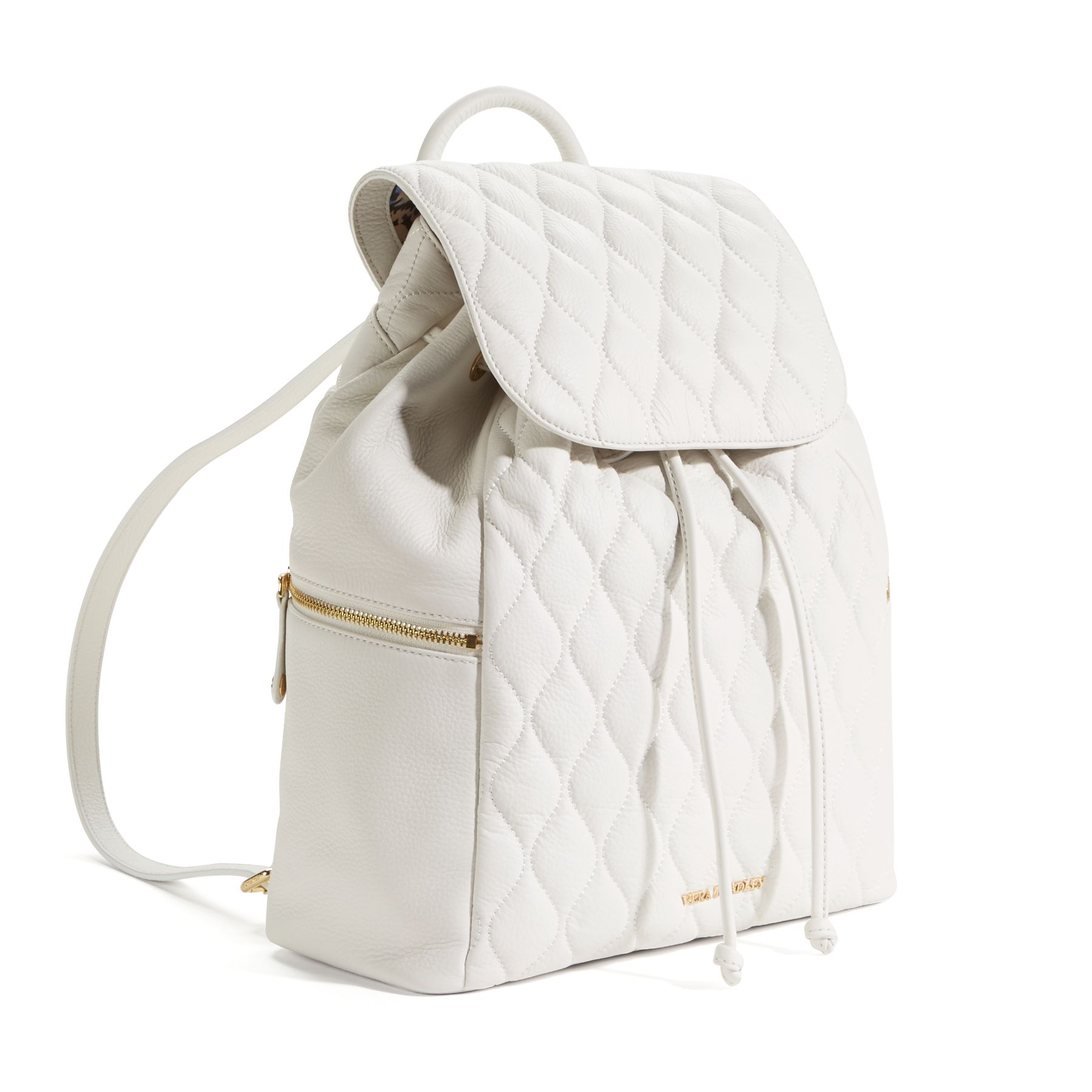 Vera Bradley Quilted Leather Amy Backpack Purse eBay