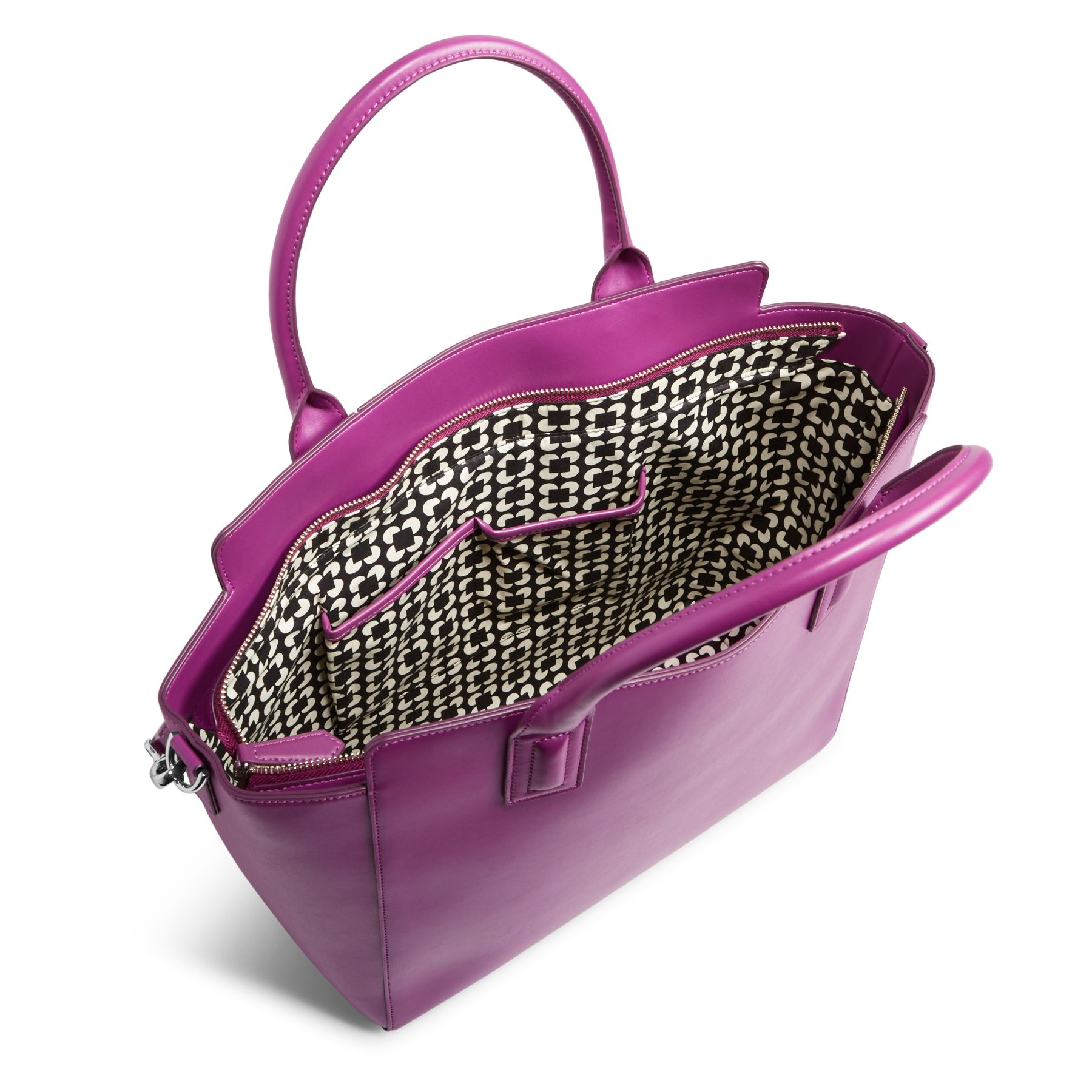 Vera Bradley Faux Leather Tote Bag eBay