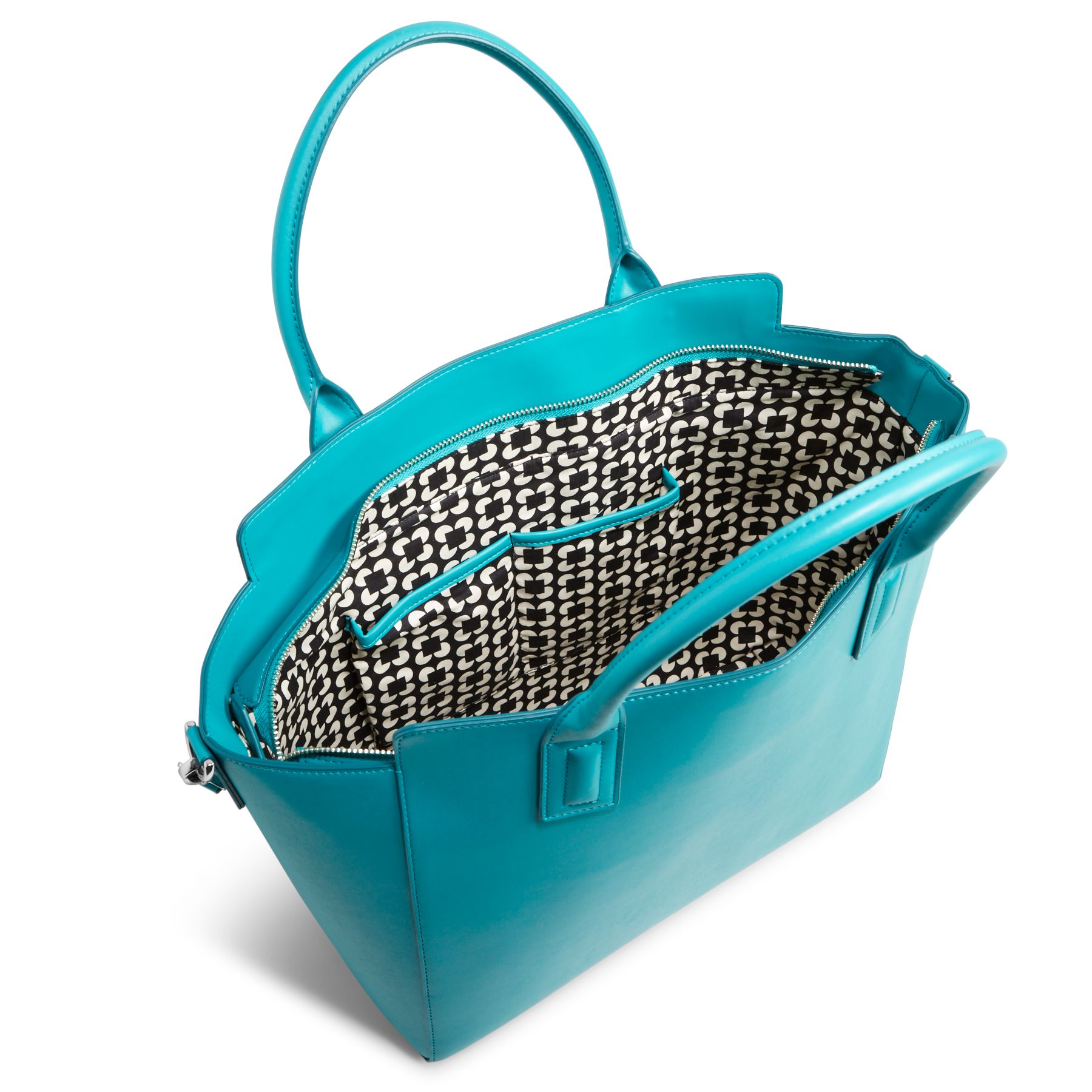 Vera Bradley Faux Leather Tote Bag eBay