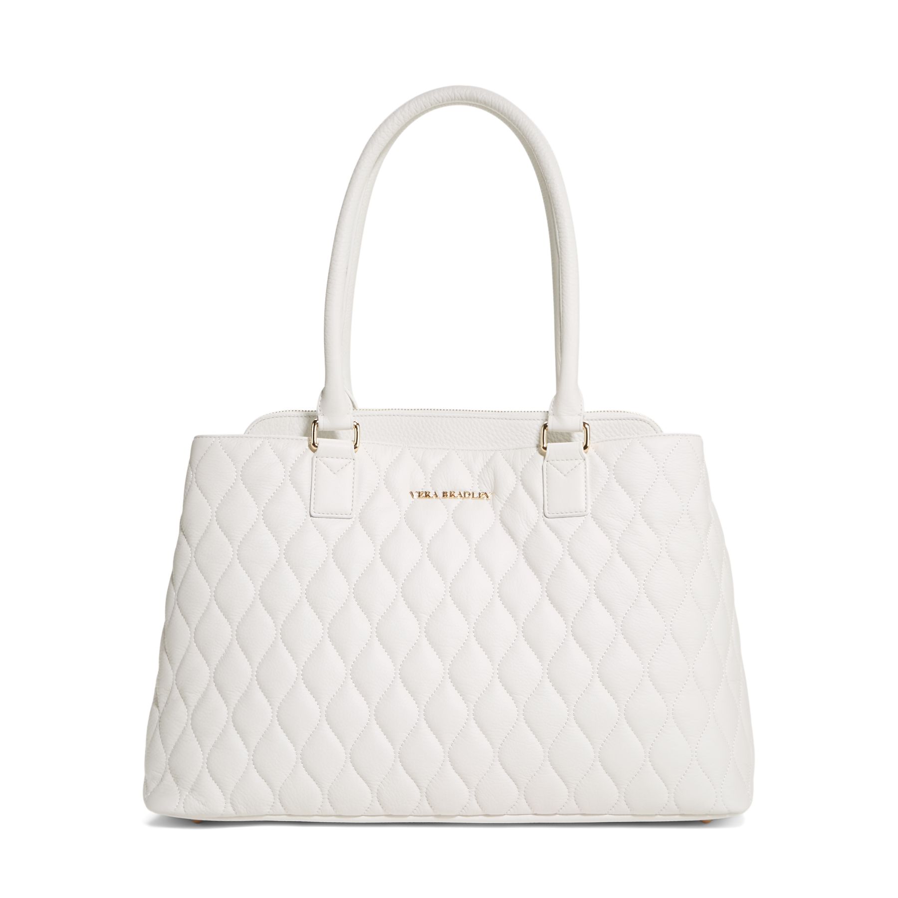 Vera Bradley Quilted Leather Emma Tote Bag