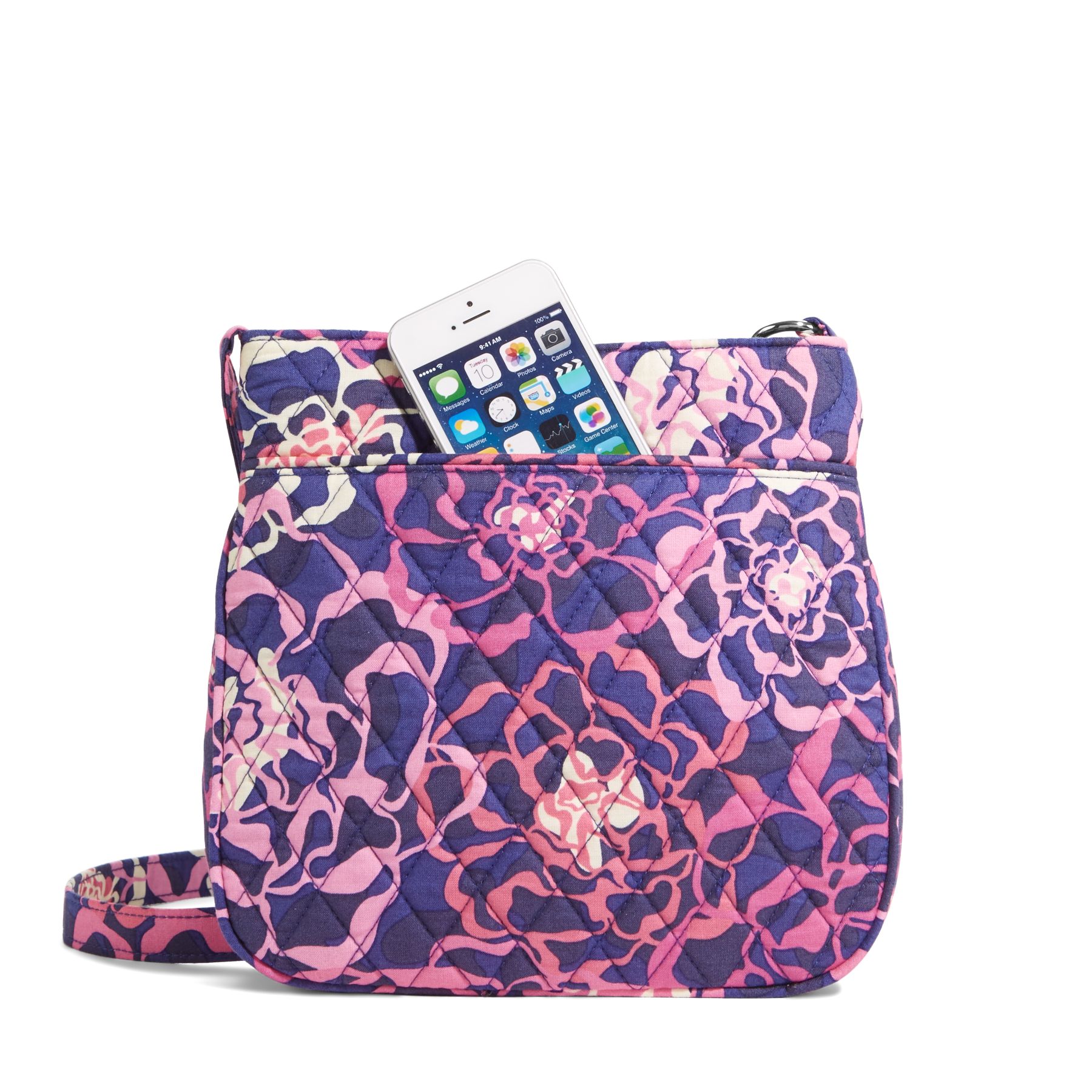 Vera Bradley Petite Double Zip Hipster Crossbody Bag eBay